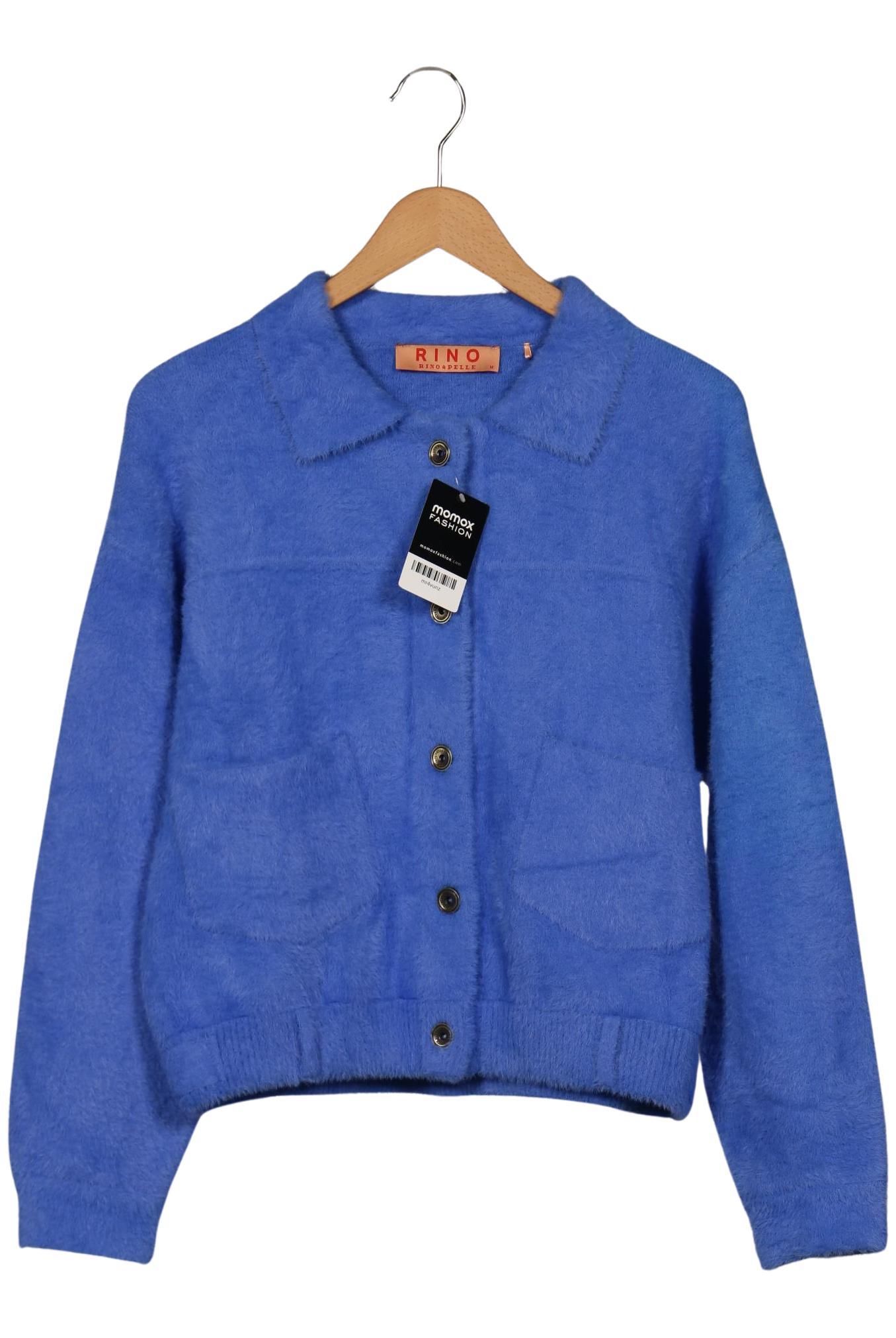 

Rino&Pelle Damen Strickjacke, blau, Gr. 38
