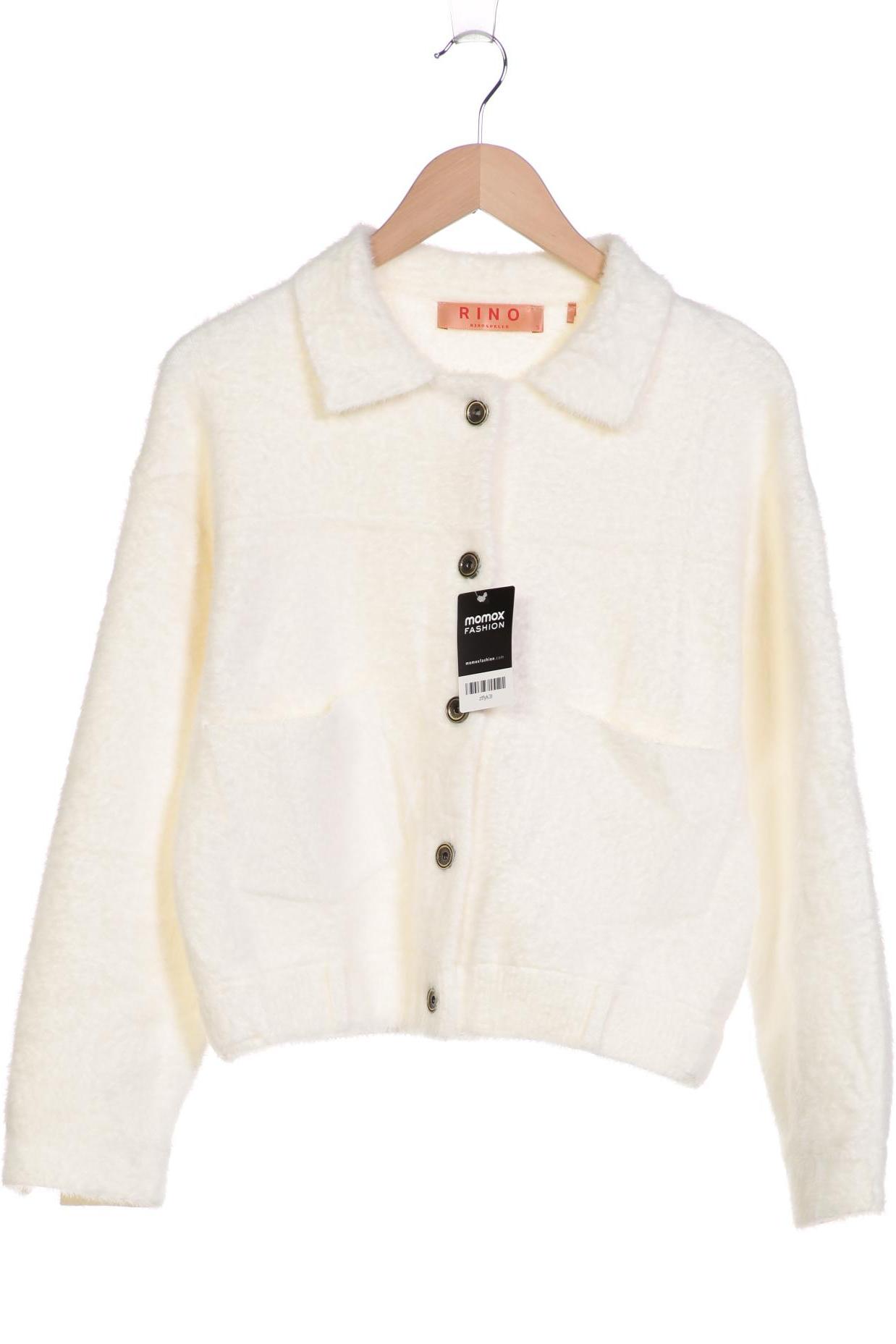 

Rino&Pelle Damen Strickjacke, weiß, Gr. 36