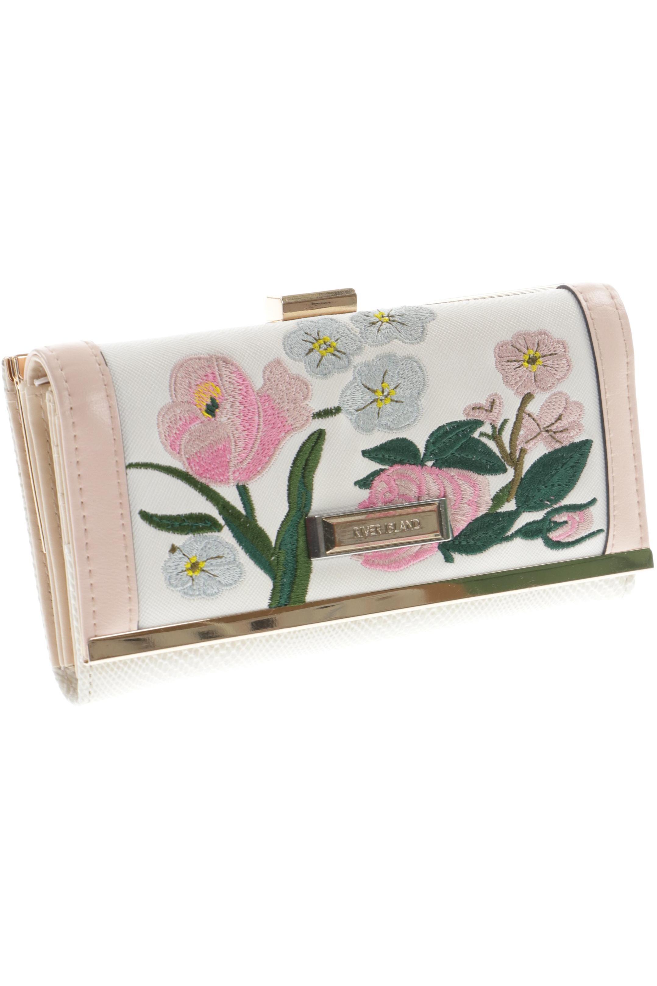 

River Island Damen Portemonnaie, weiß, Gr.