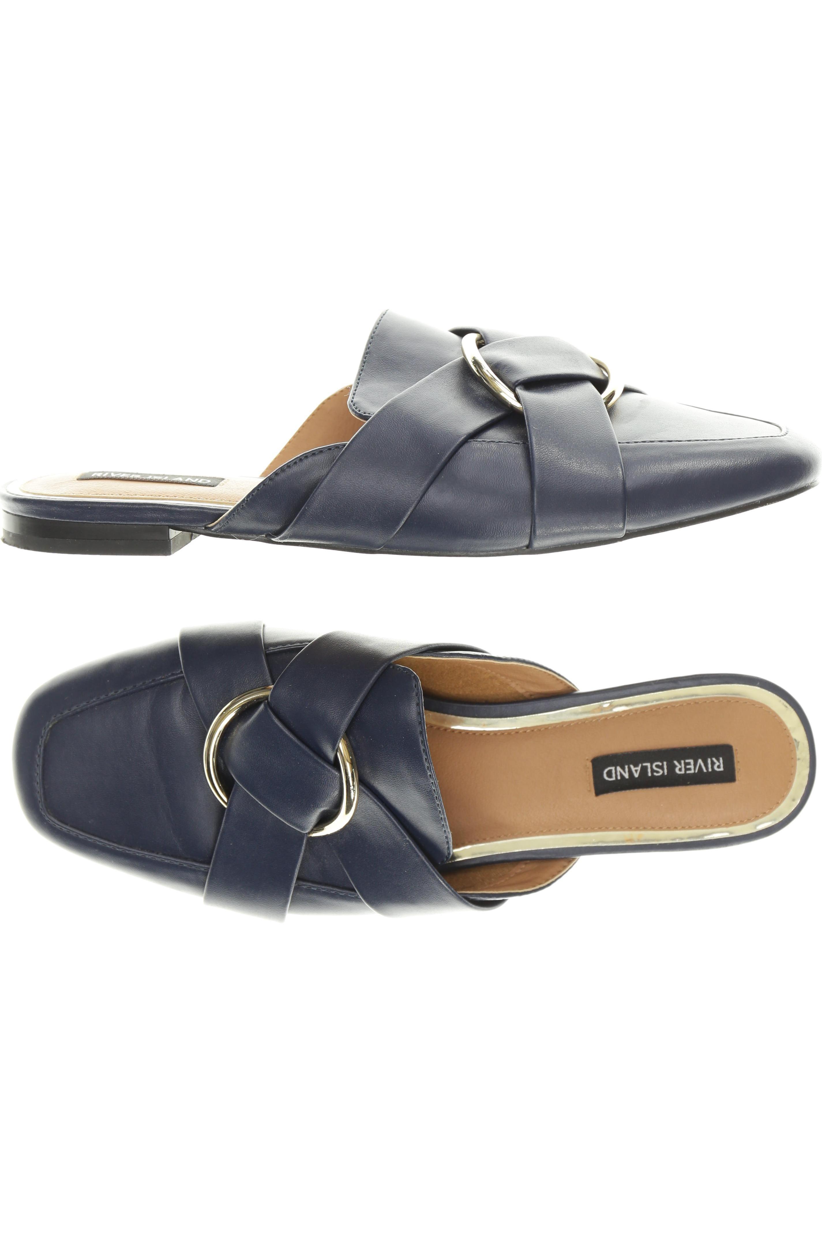 

River Island Damen Sandale, blau, Gr. 9