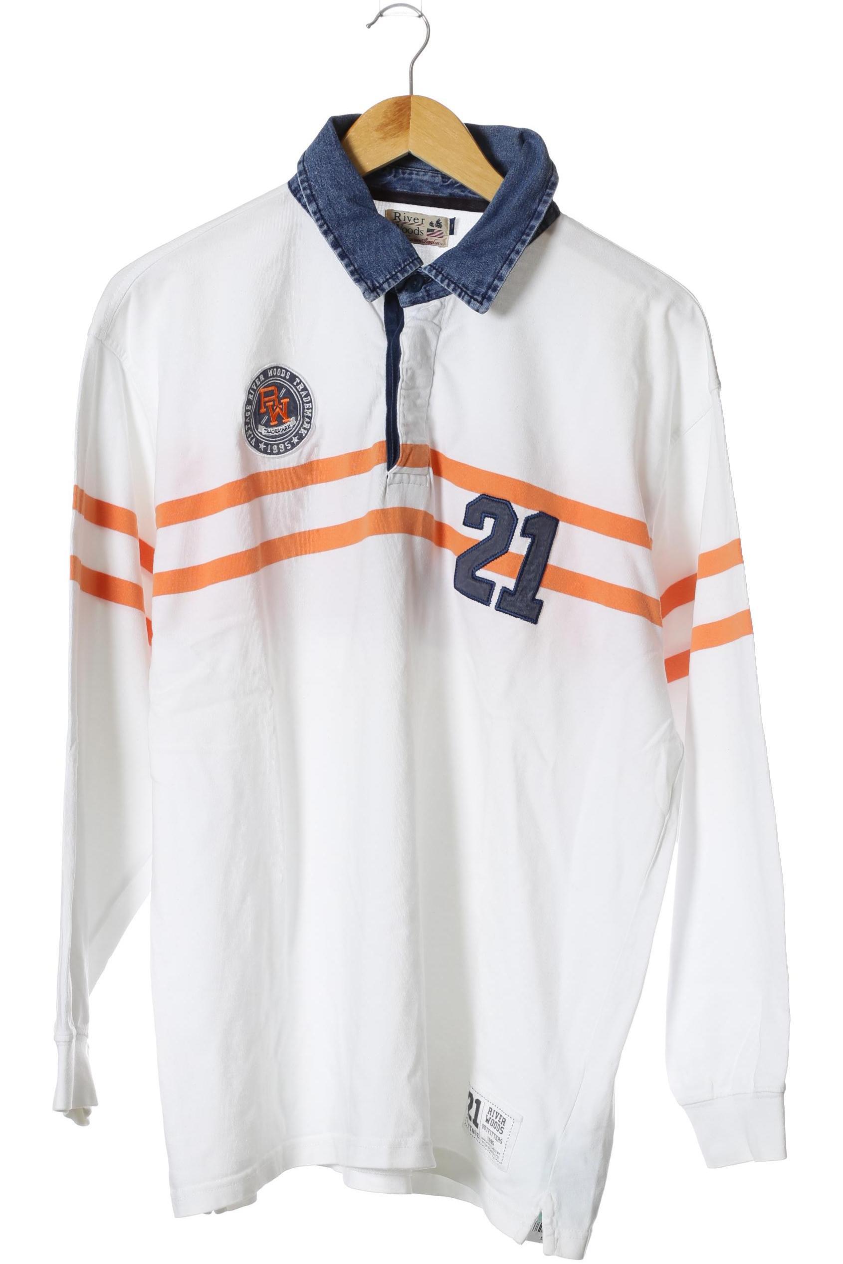 Thumbnail - River Woods Herren Sweatshirt, weiß, Gr.