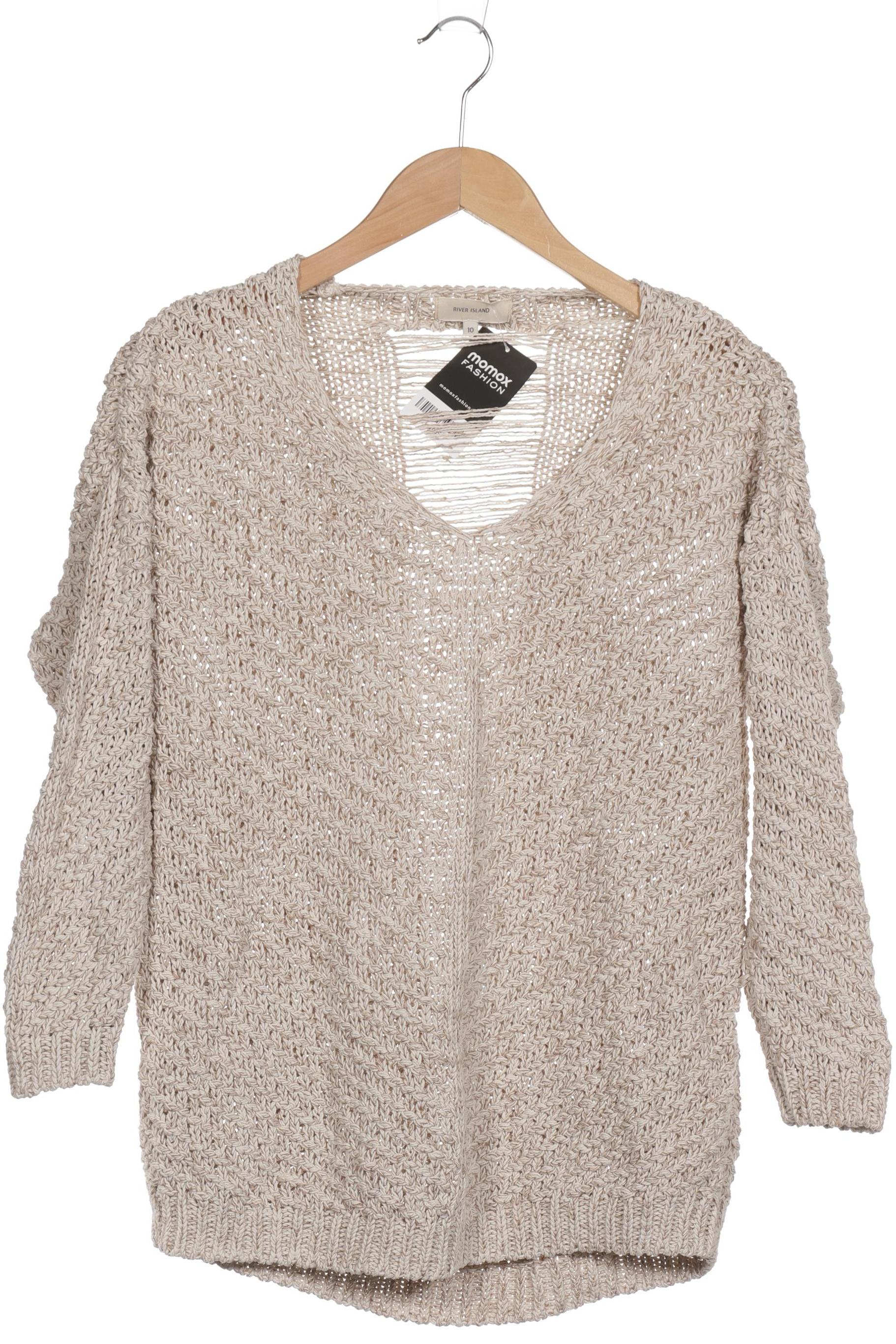 

River Island Damen Pullover, beige, Gr. 36