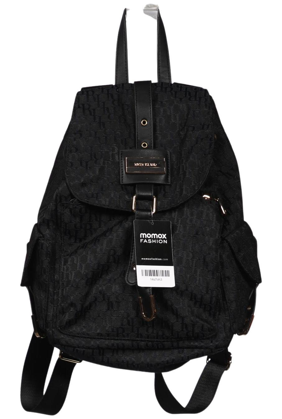

River Island Damen Rucksack, schwarz, Gr.