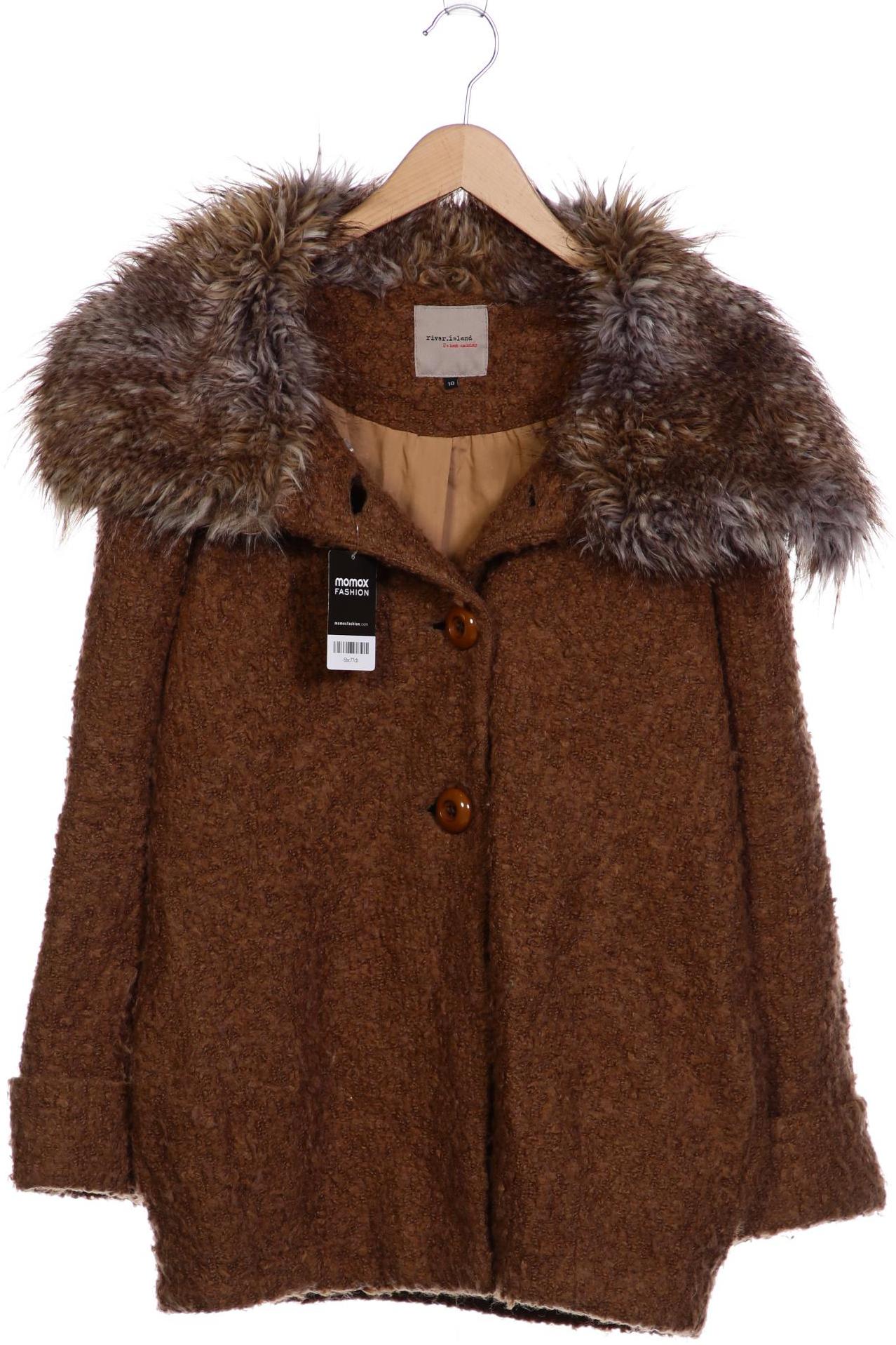 

River Island Damen Mantel, braun