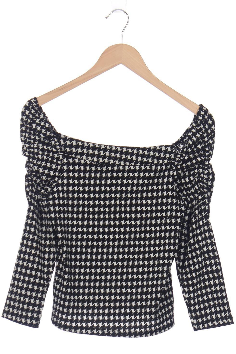 

River Island Damen Langarmshirt, schwarz, Gr. 36