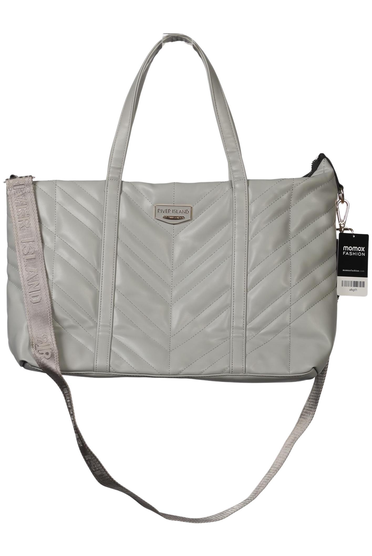 

River Island Damen Handtasche, grau, Gr.