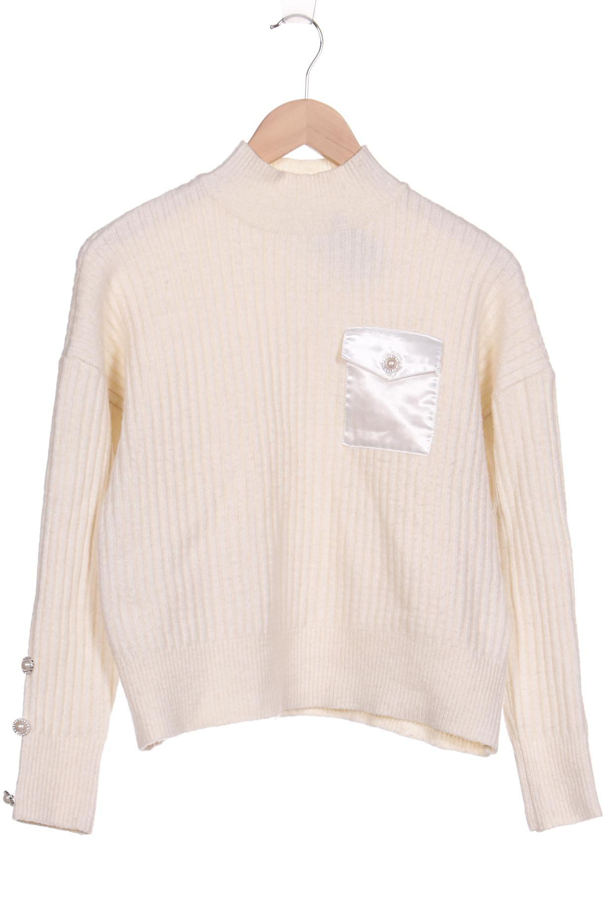 

River Island Damen Pullover, cremeweiß, Gr. 34