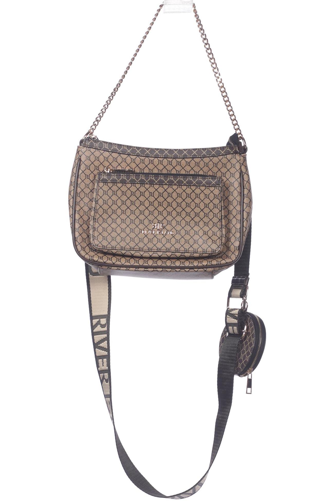 

River Island Damen Handtasche, braun, Gr.