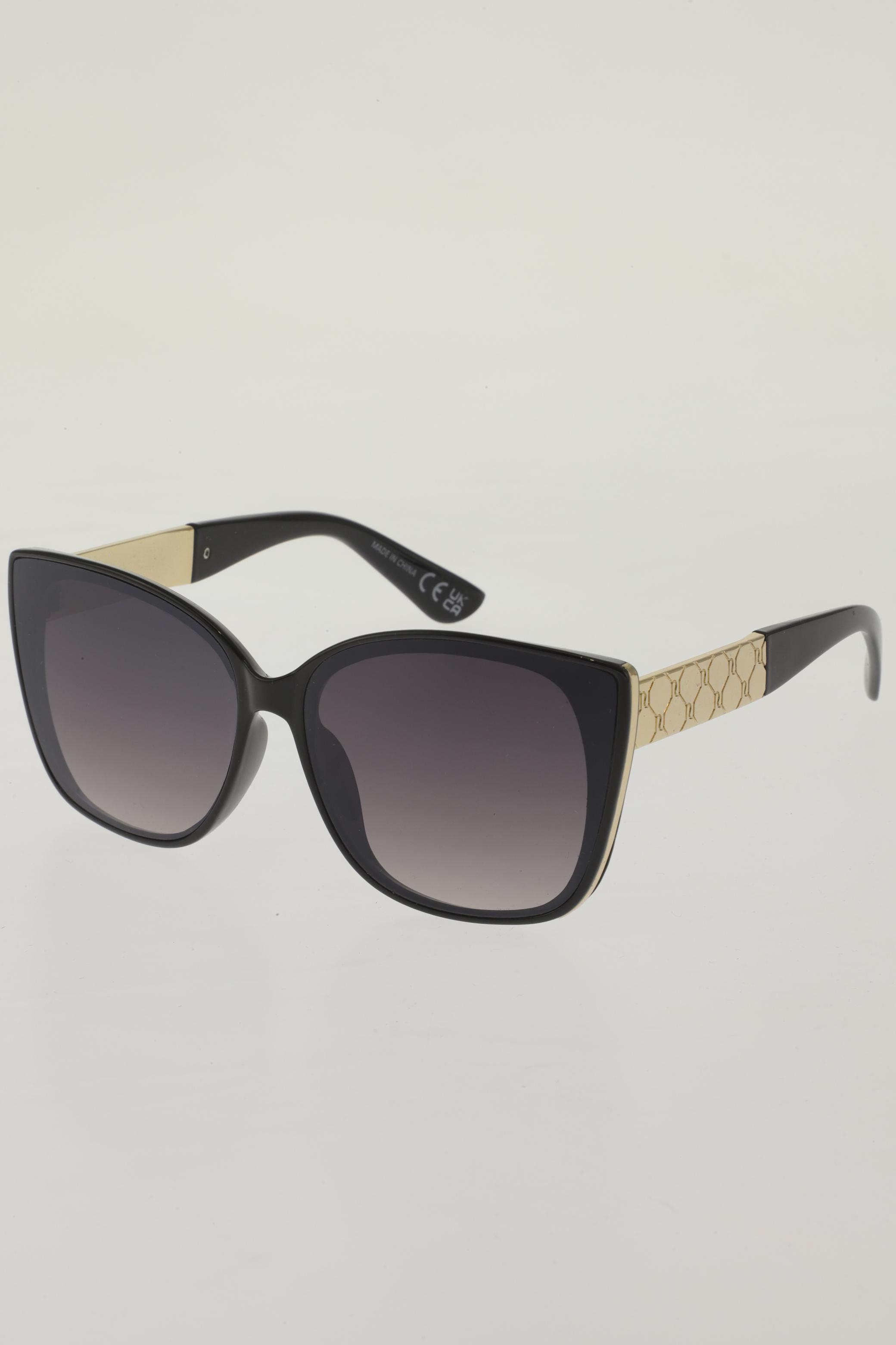 

River Island Damen Sonnenbrille, schwarz, Gr.