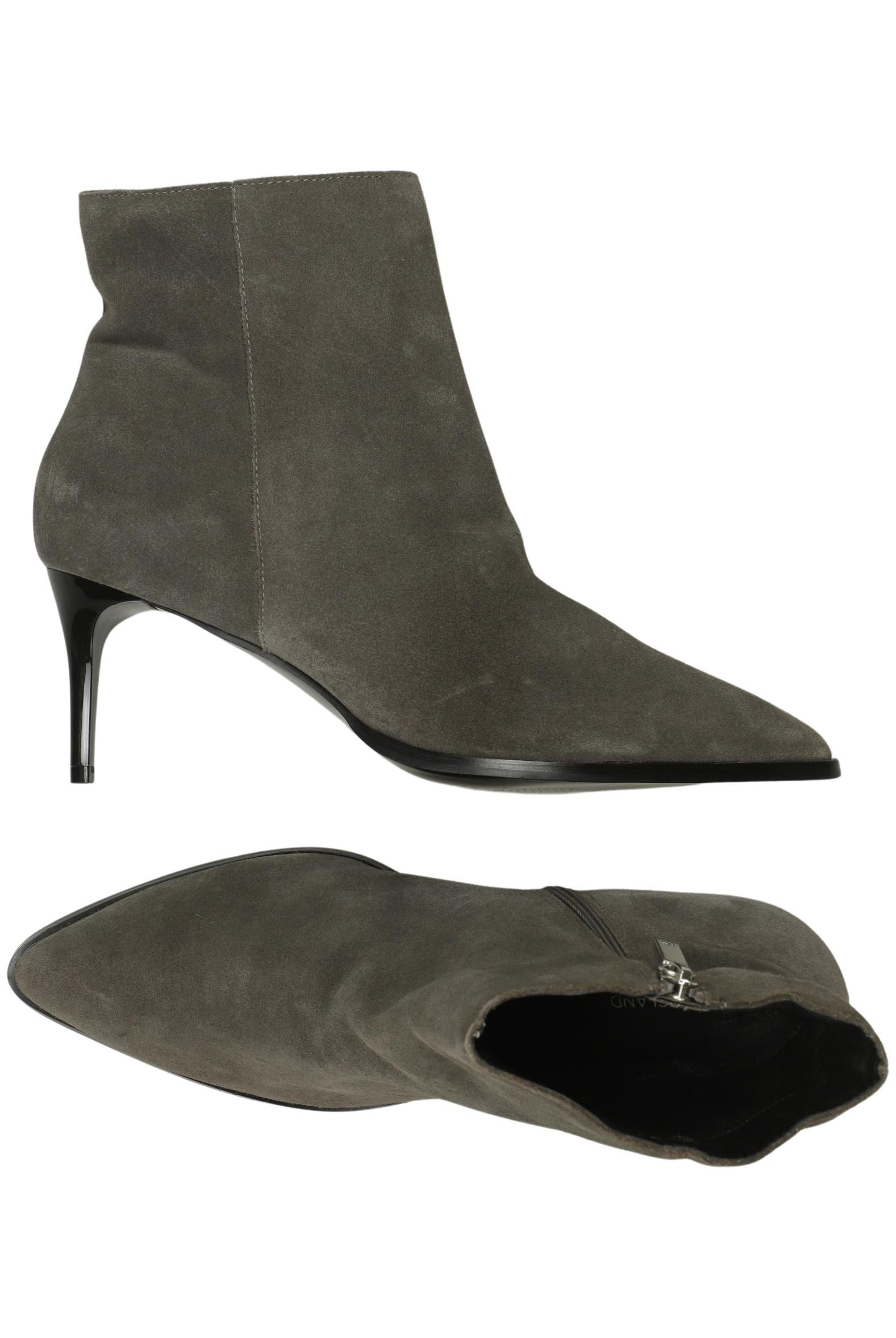 

River Island Damen Stiefelette, grau, Gr. 6
