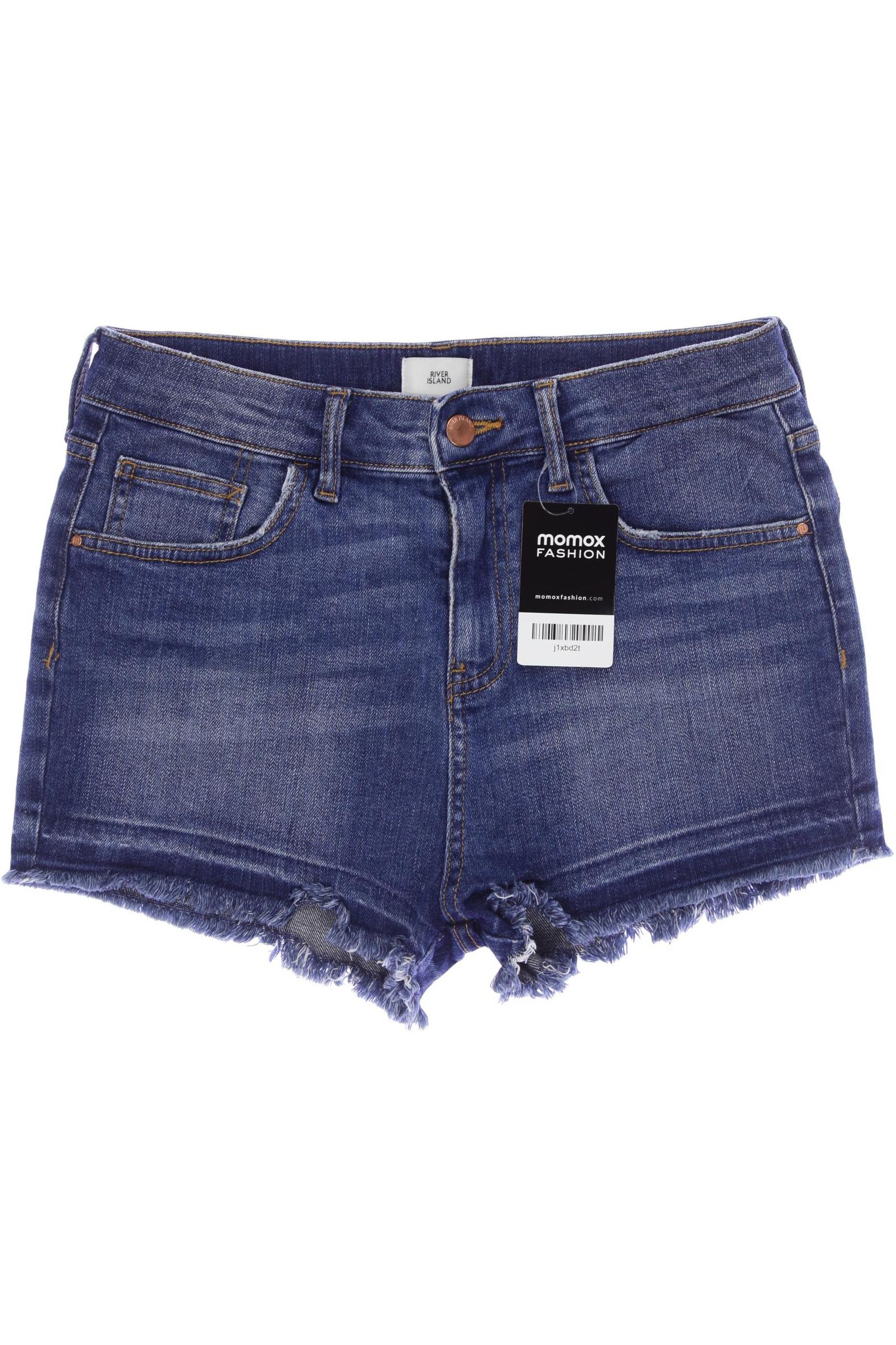 

River Island Damen Shorts, blau, Gr. 38