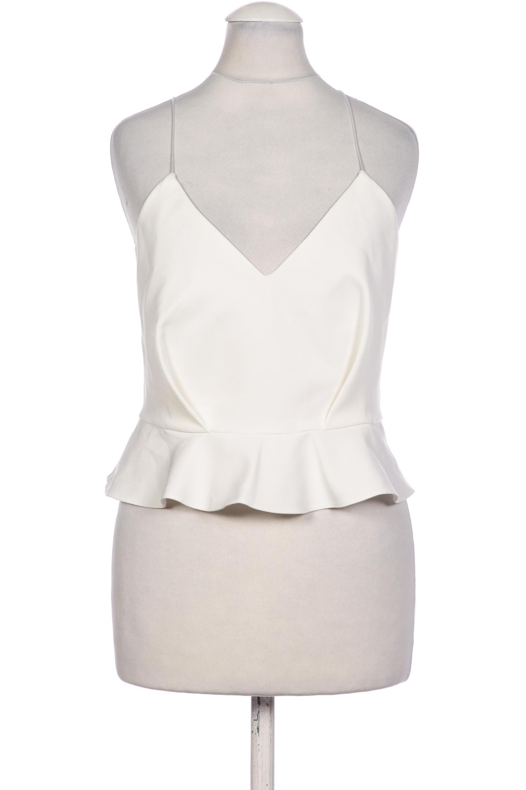 

River Island Damen Top, weiß, Gr. 36
