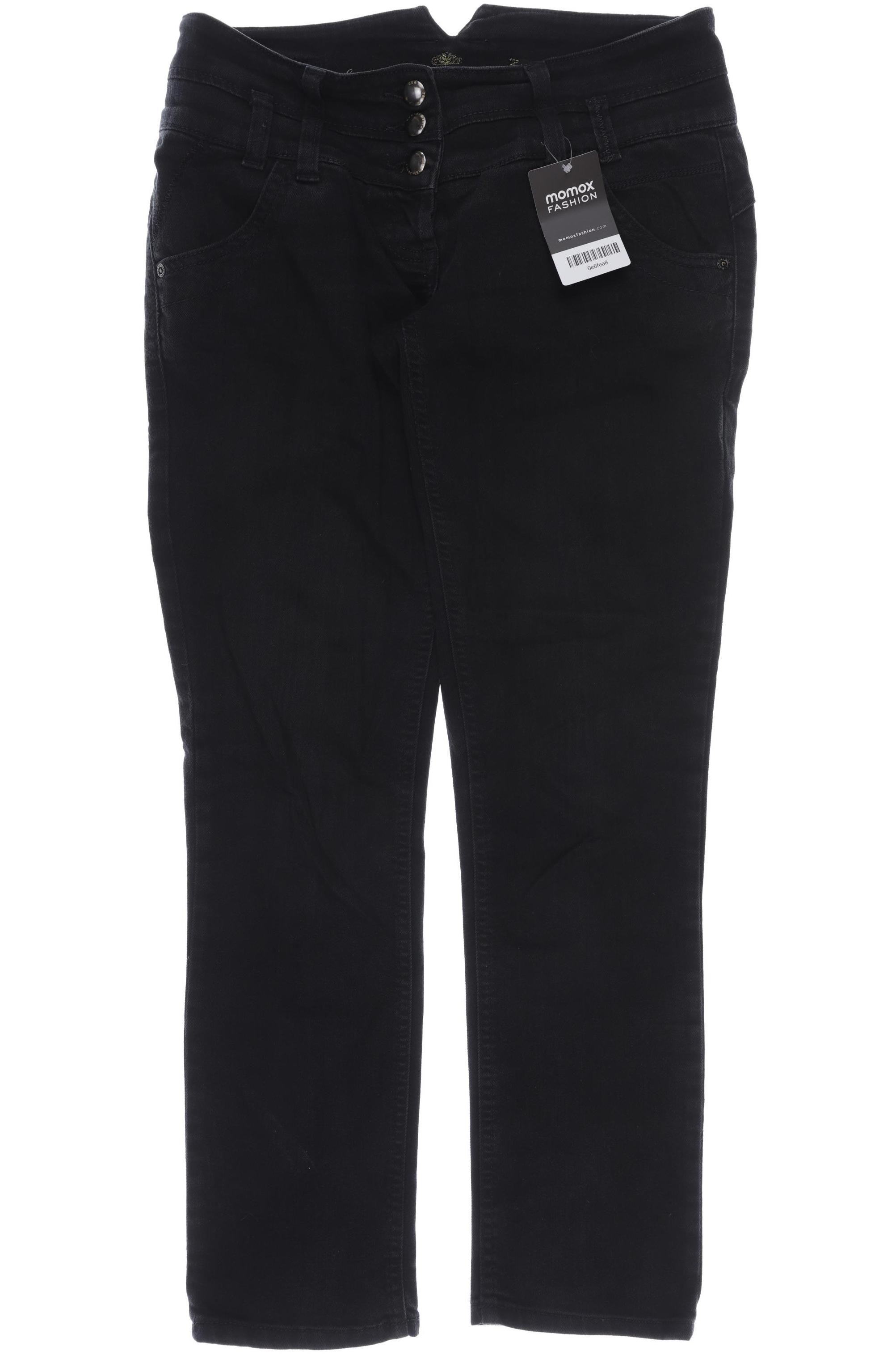 

River Island Damen Jeans, schwarz