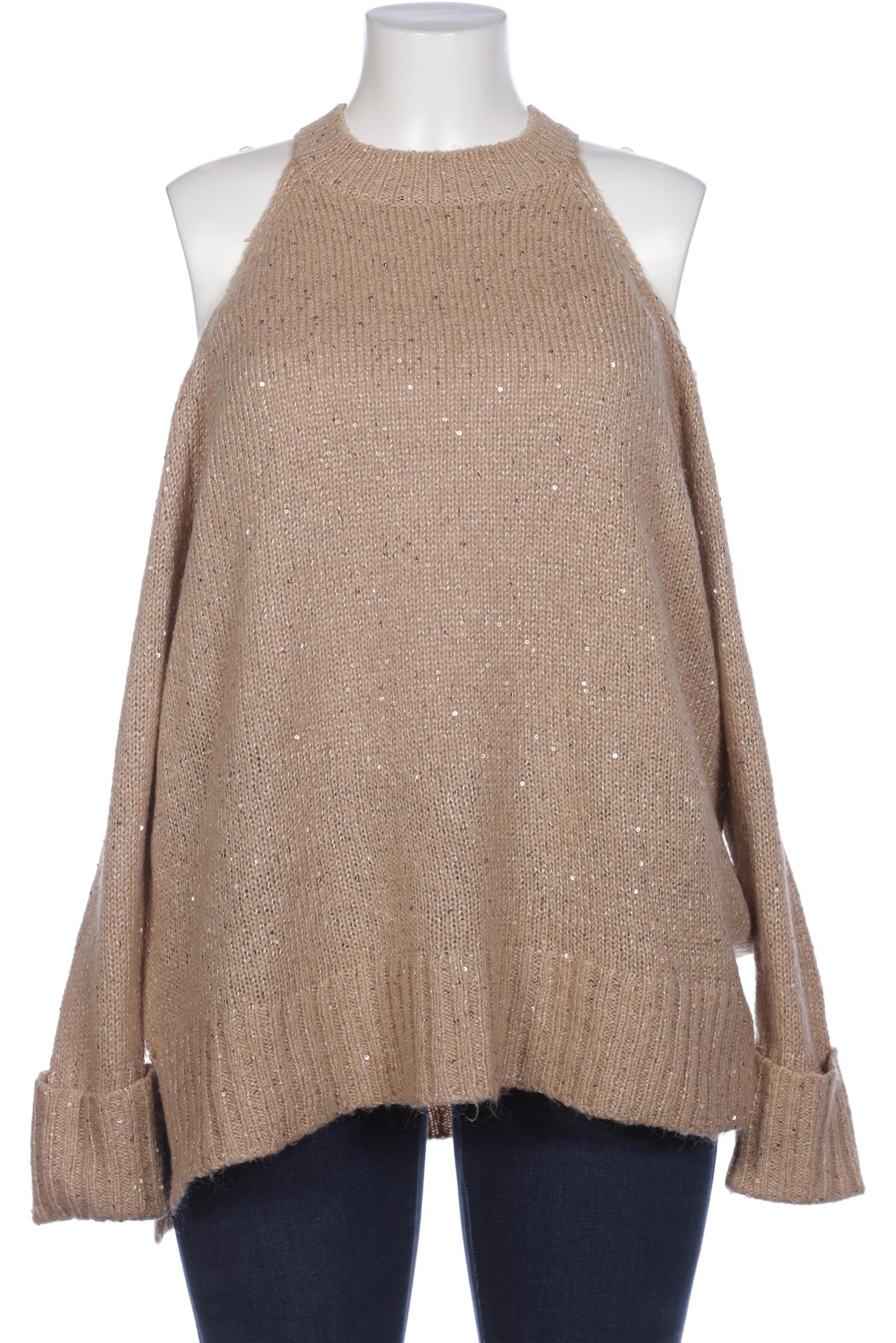 

River Island Damen Pullover, beige, Gr. 48