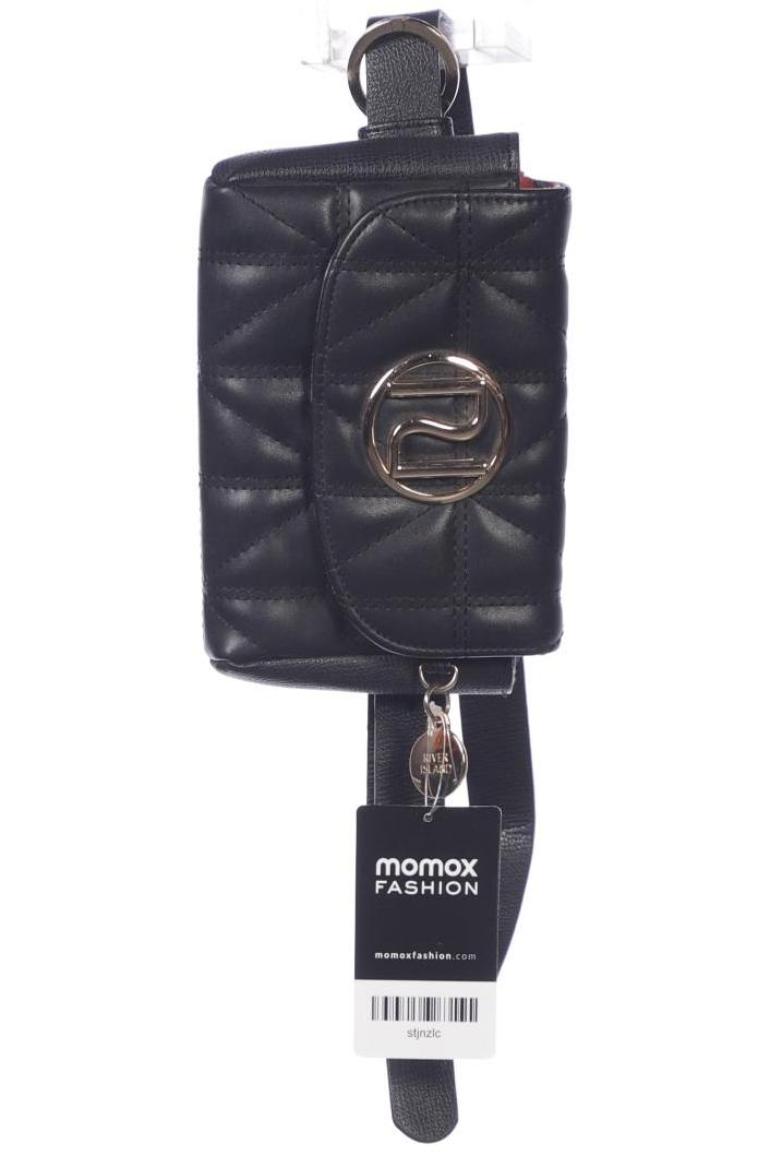 

River Island Damen Handtasche, schwarz, Gr.