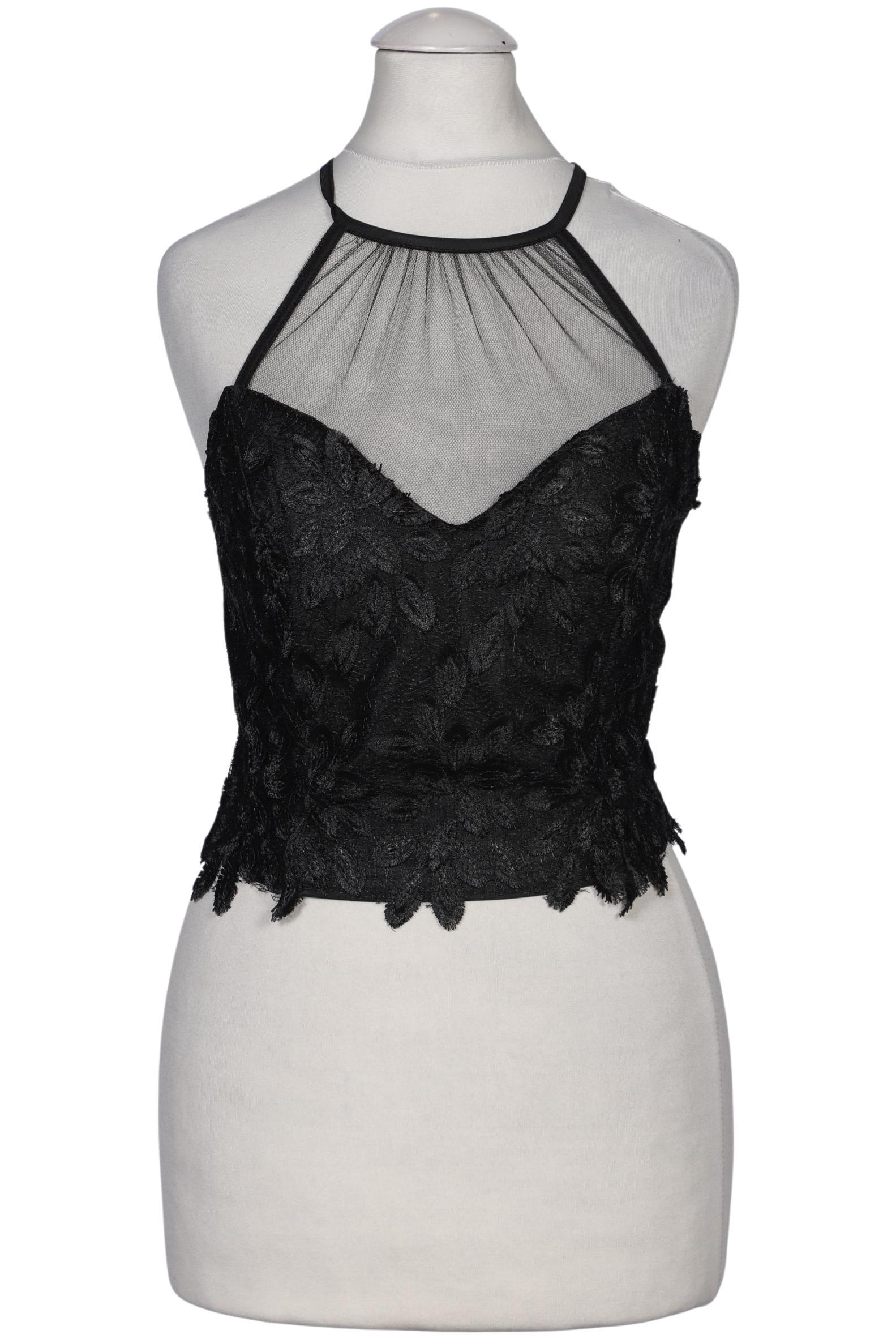 

River Island Damen Top, schwarz, Gr. 32