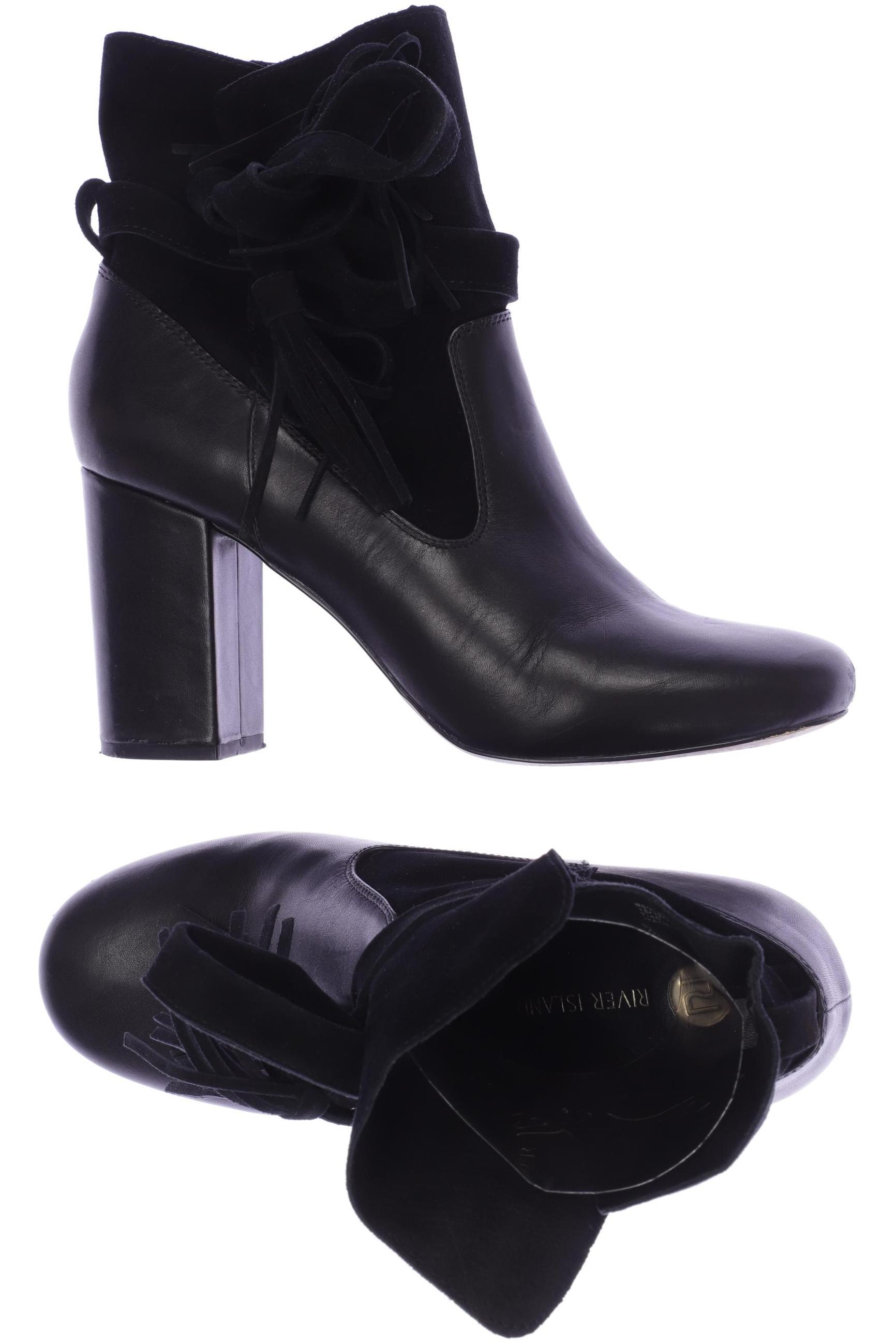 

River Island Damen Stiefelette, schwarz, Gr. 7