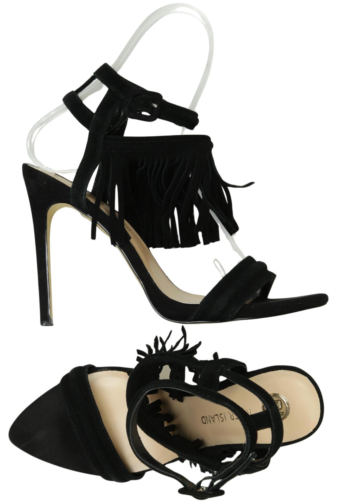 

River Island Damen Sandale, schwarz, Gr. 7
