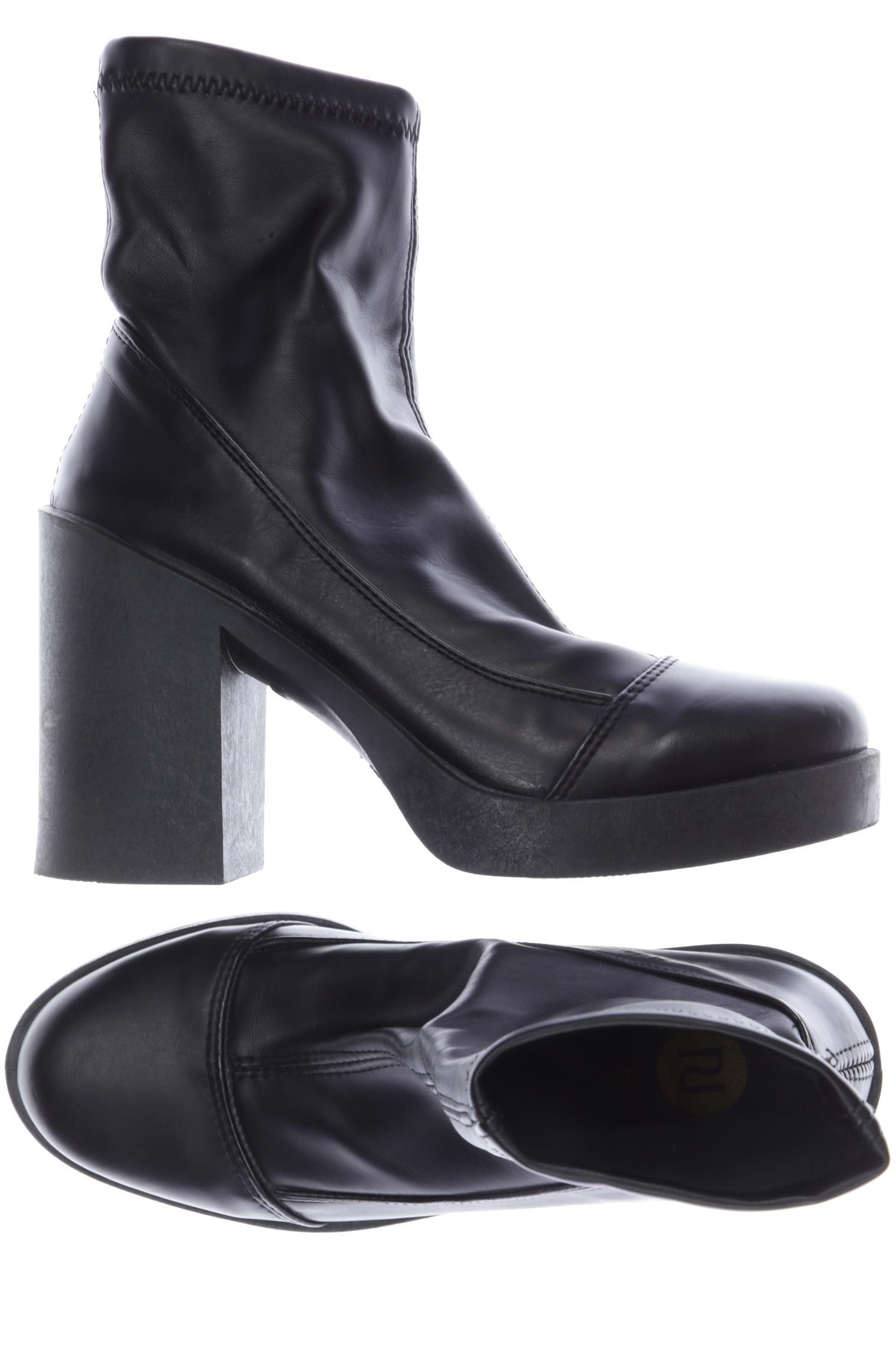 

River Island Damen Stiefelette, schwarz, Gr. 38.5
