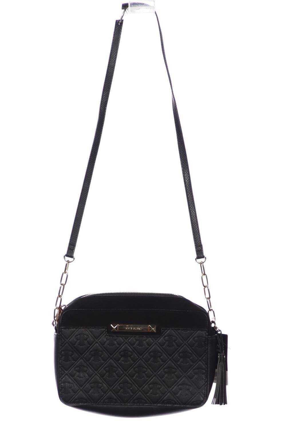 

River Island Damen Handtasche, schwarz