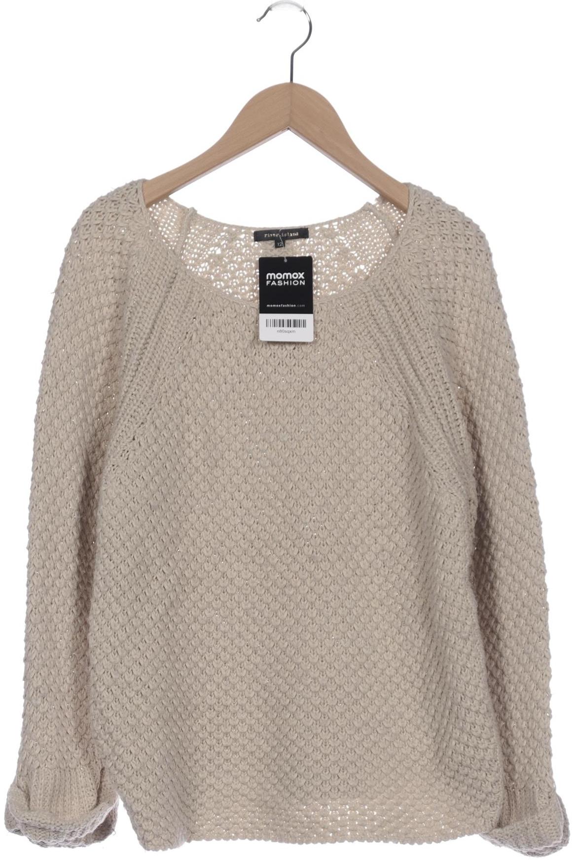 

River Island Damen Pullover, beige, Gr. 38