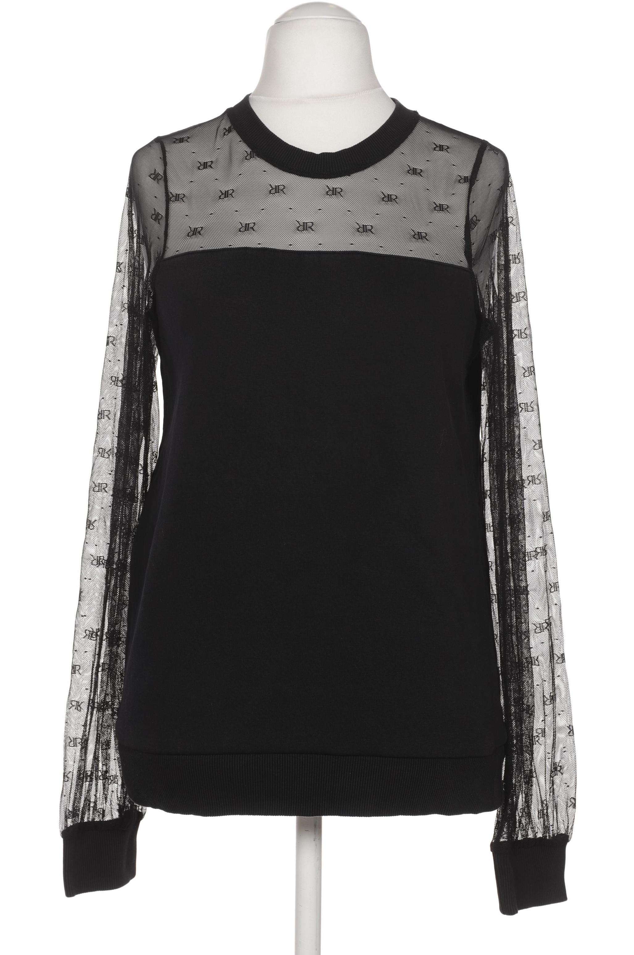 

River Island Damen Sweatshirt, schwarz, Gr. 36