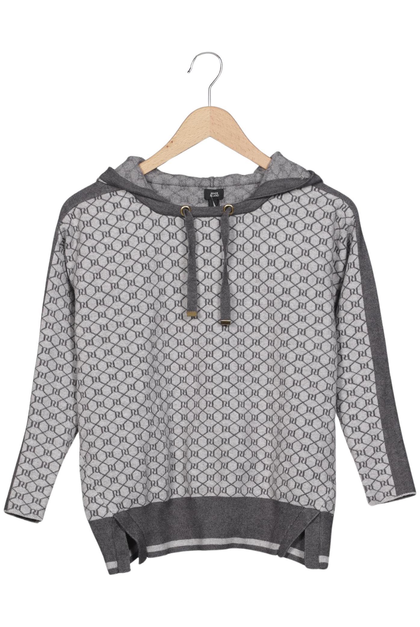 

River Island Damen Pullover, grau, Gr. 36