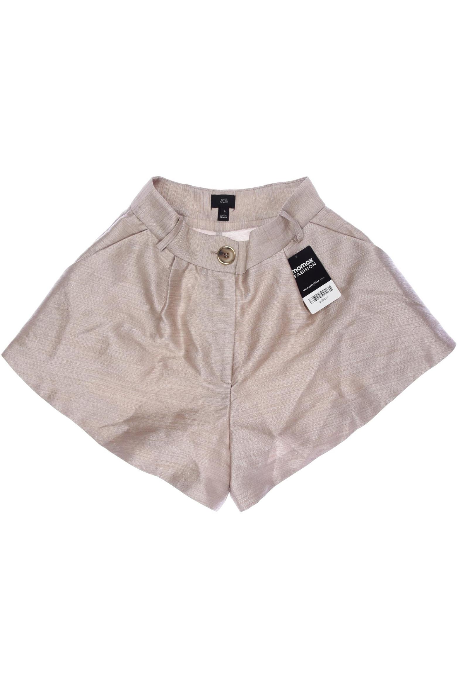 

River Island Damen Shorts, beige, Gr. 6