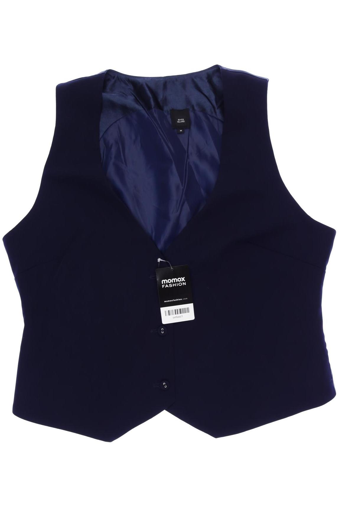 

River Island Damen Weste, marineblau, Gr. 38