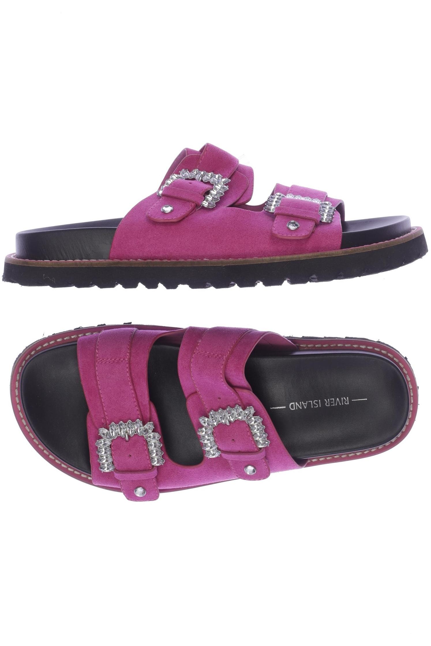 

River Island Damen Sandale, pink, Gr. 39