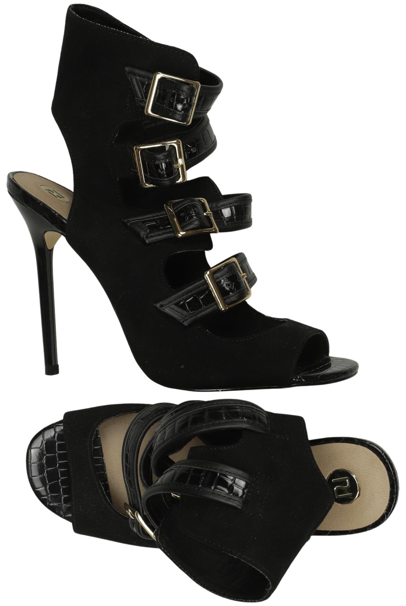 

River Island Damen Sandale, schwarz, Gr. 7