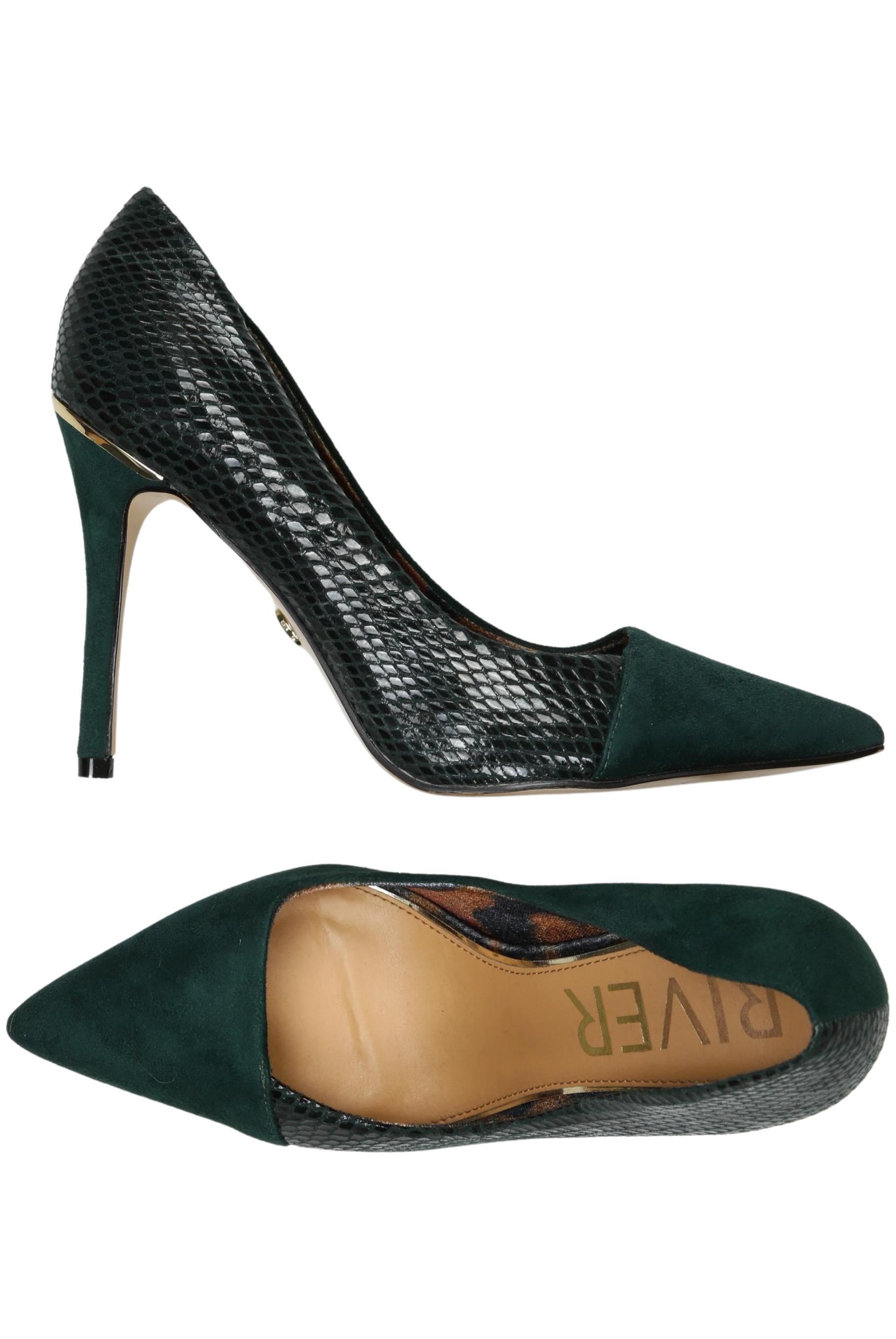 

River Island Damen Pumps, grün, Gr. 7