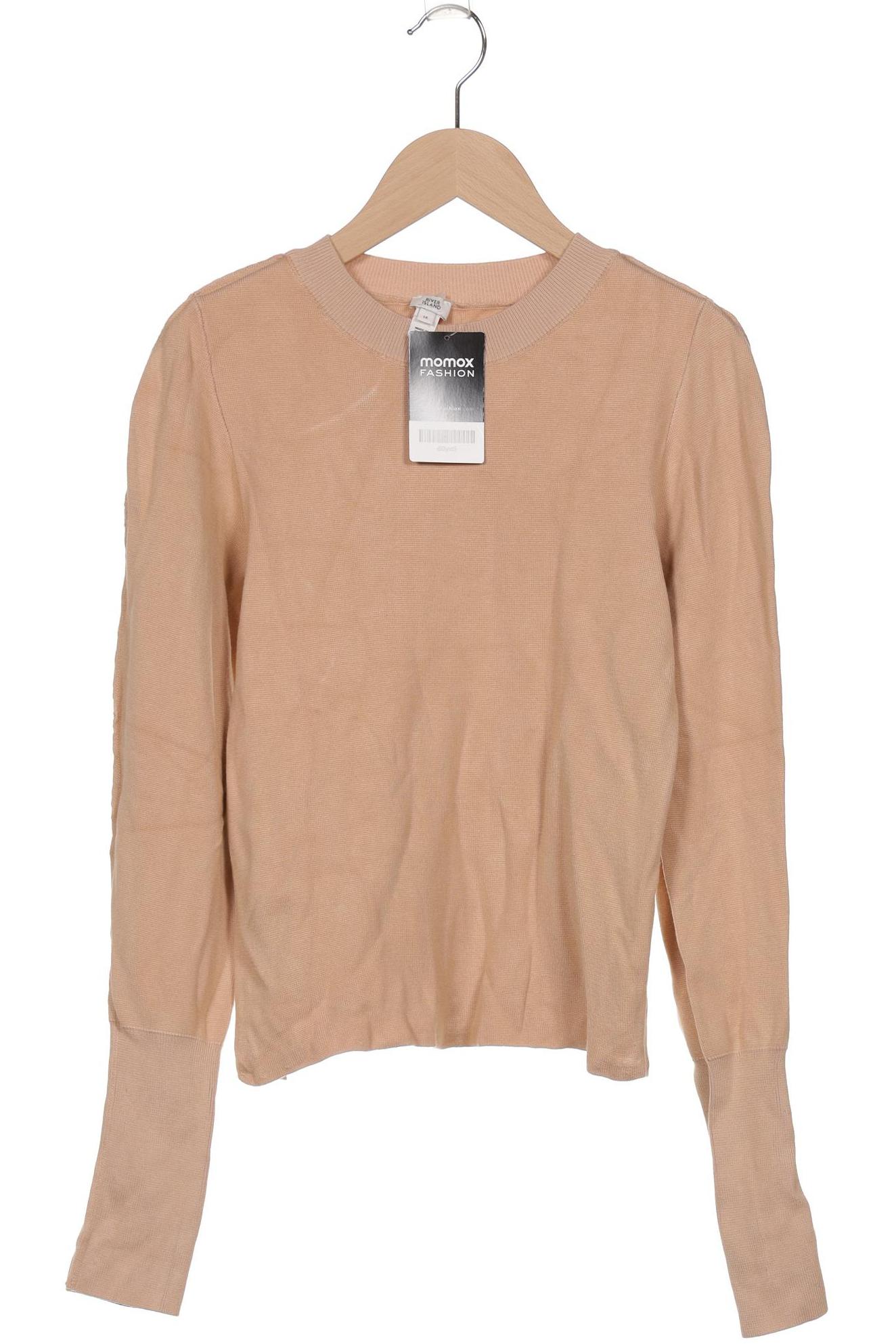 

River Island Damen Pullover, beige, Gr. 40