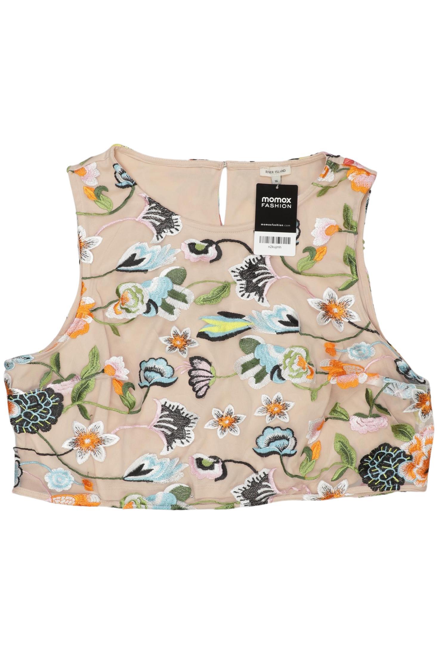 

River Island Damen Top, mehrfarbig, Gr. 42