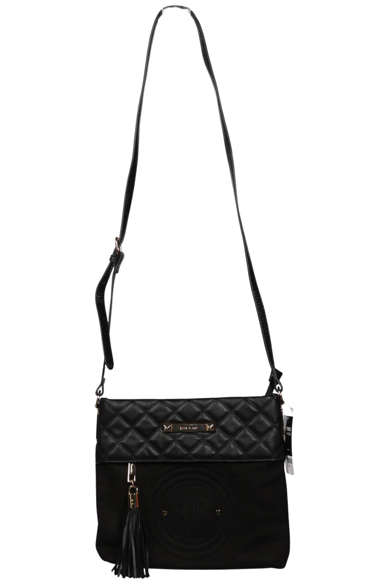 

River Island Damen Handtasche, schwarz, Gr.