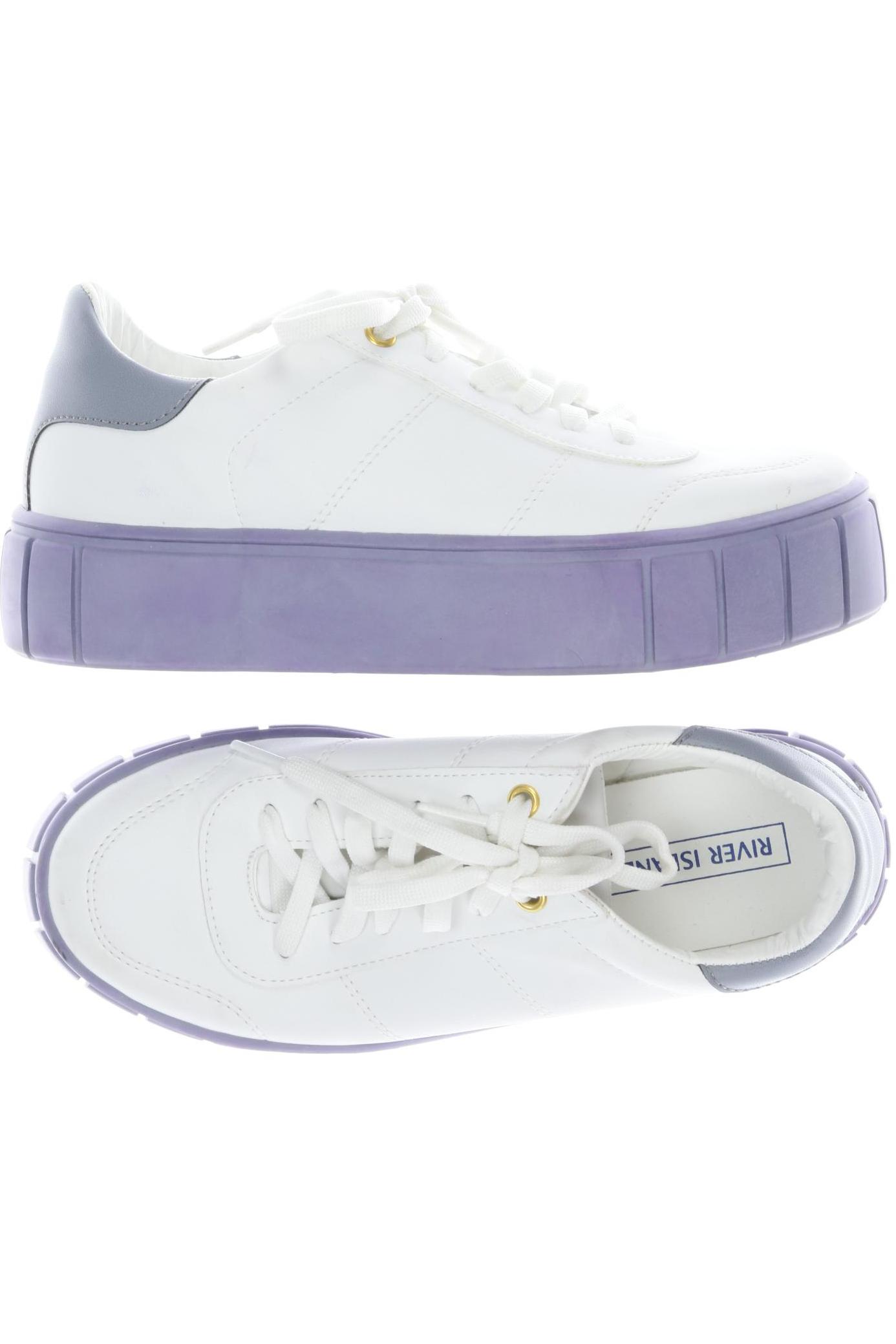 

River Island Damen Sneakers, weiß, Gr. 37