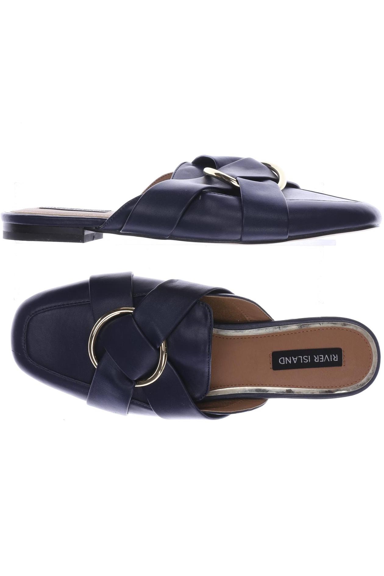 

River Island Damen Sandale, marineblau