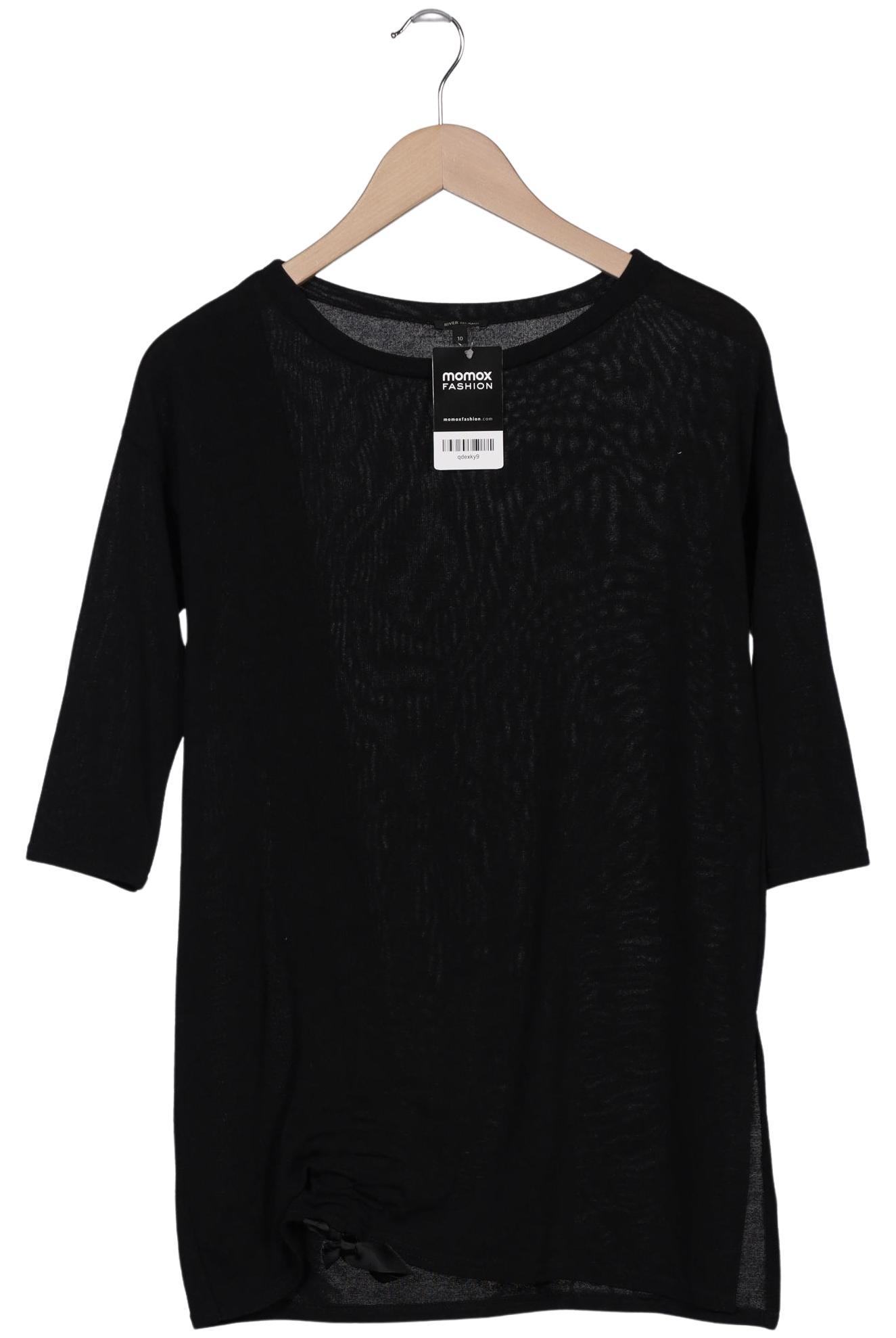 

River Island Damen Pullover, schwarz, Gr. 36