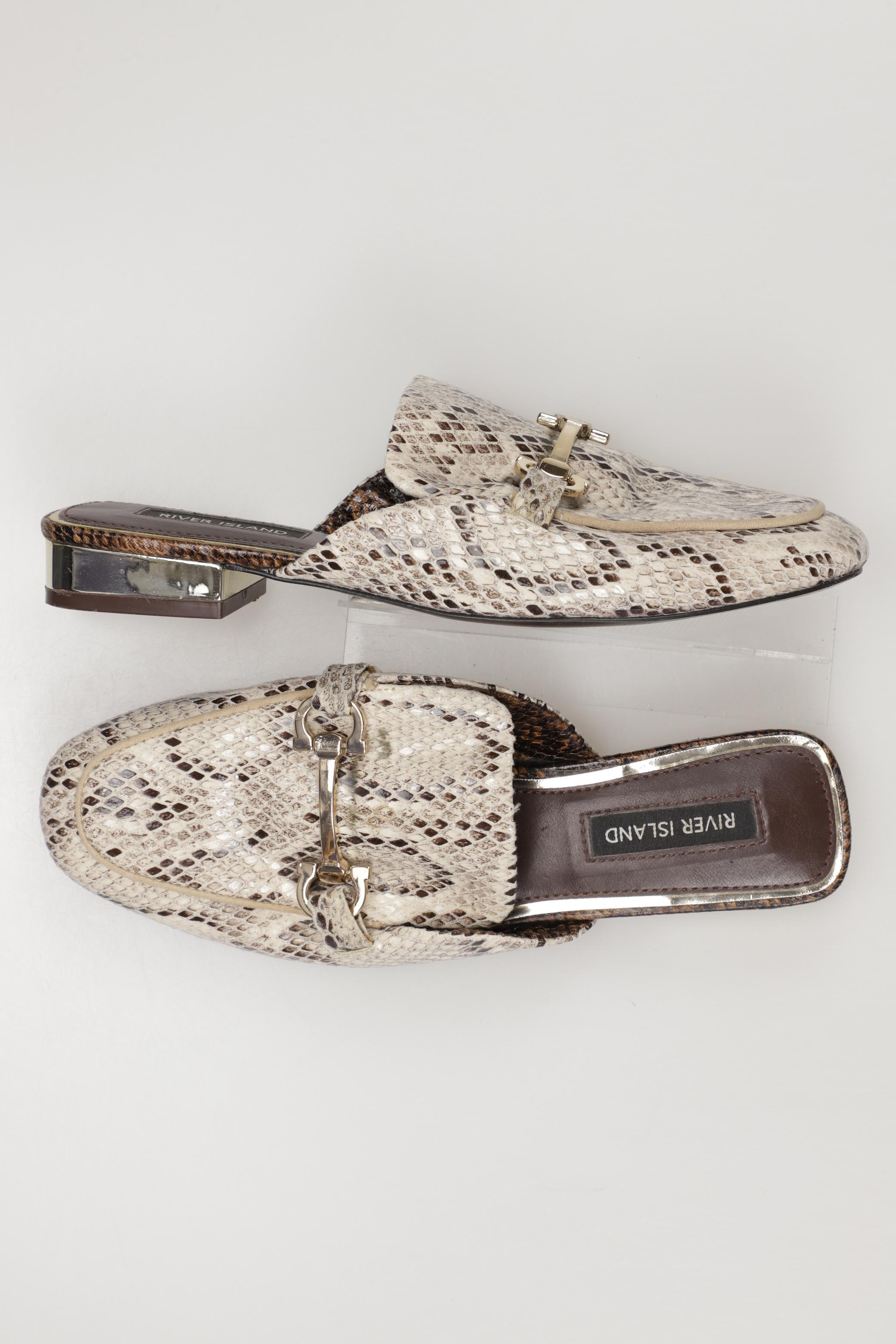 

River Island Damen Sandale, beige, Gr. 3