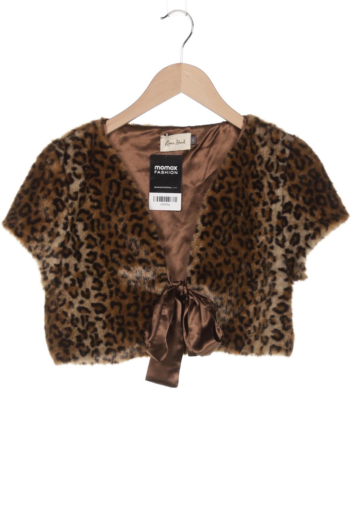 

River Island Damen Jacke, braun, Gr. 36