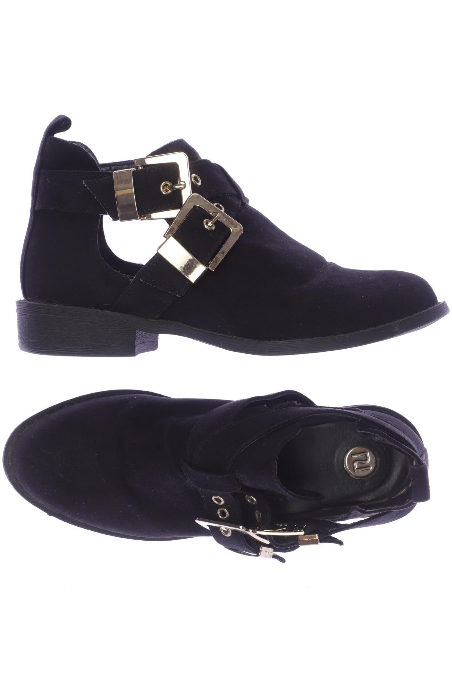 

River Island Damen Halbschuh, schwarz, Gr. 37