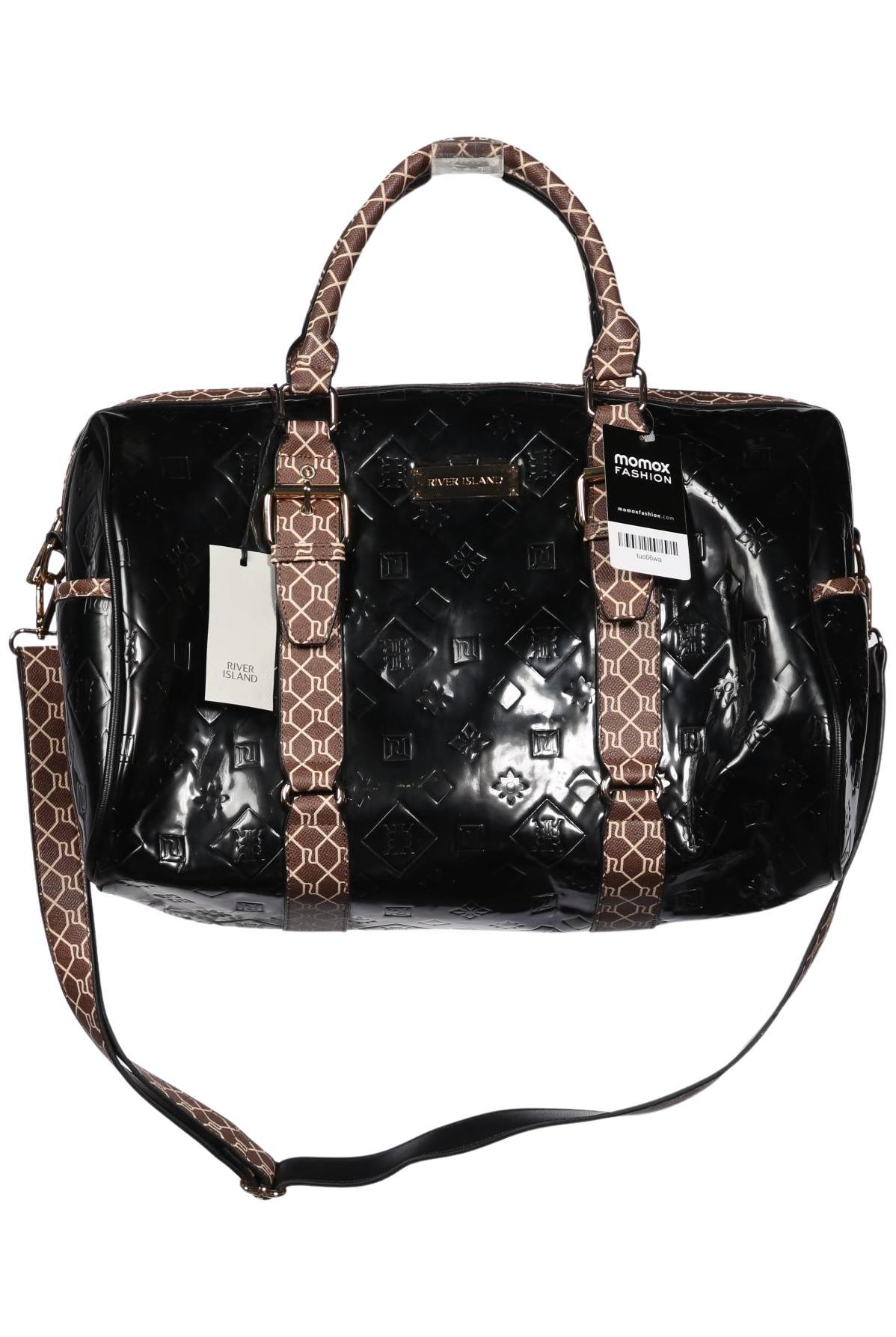 

River Island Damen Handtasche, schwarz, Gr.