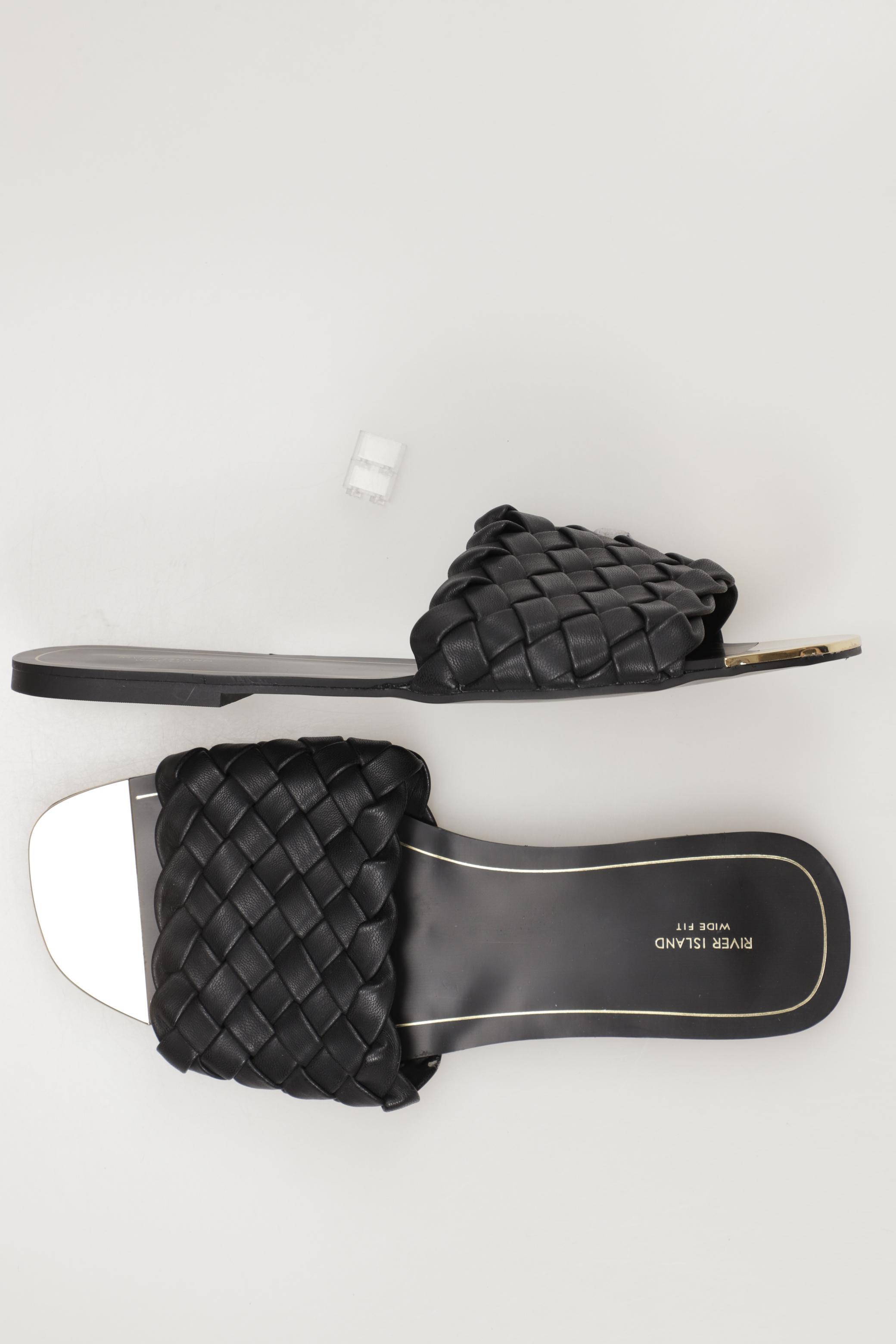 

River Island Damen Sandale, schwarz, Gr. 7
