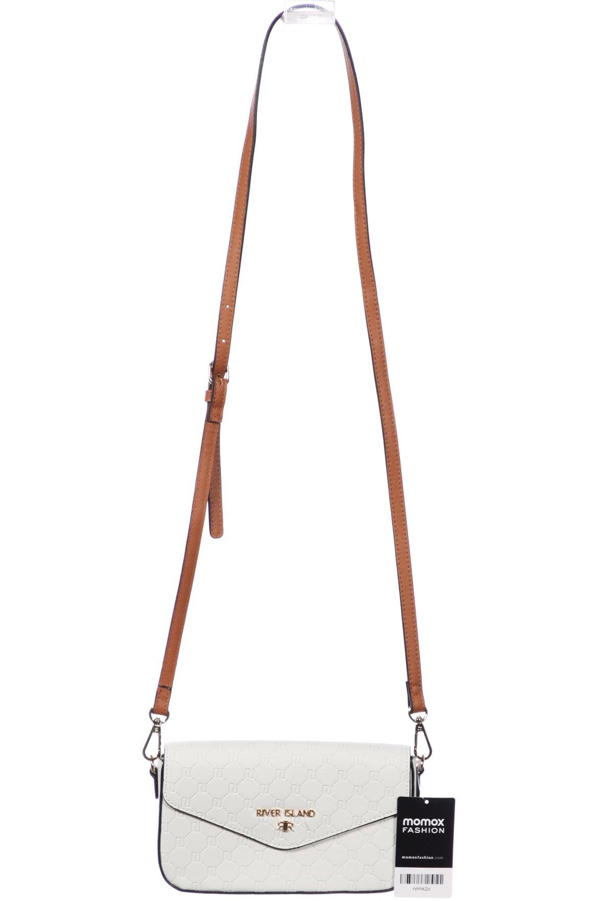 

River Island Damen Handtasche, weiß