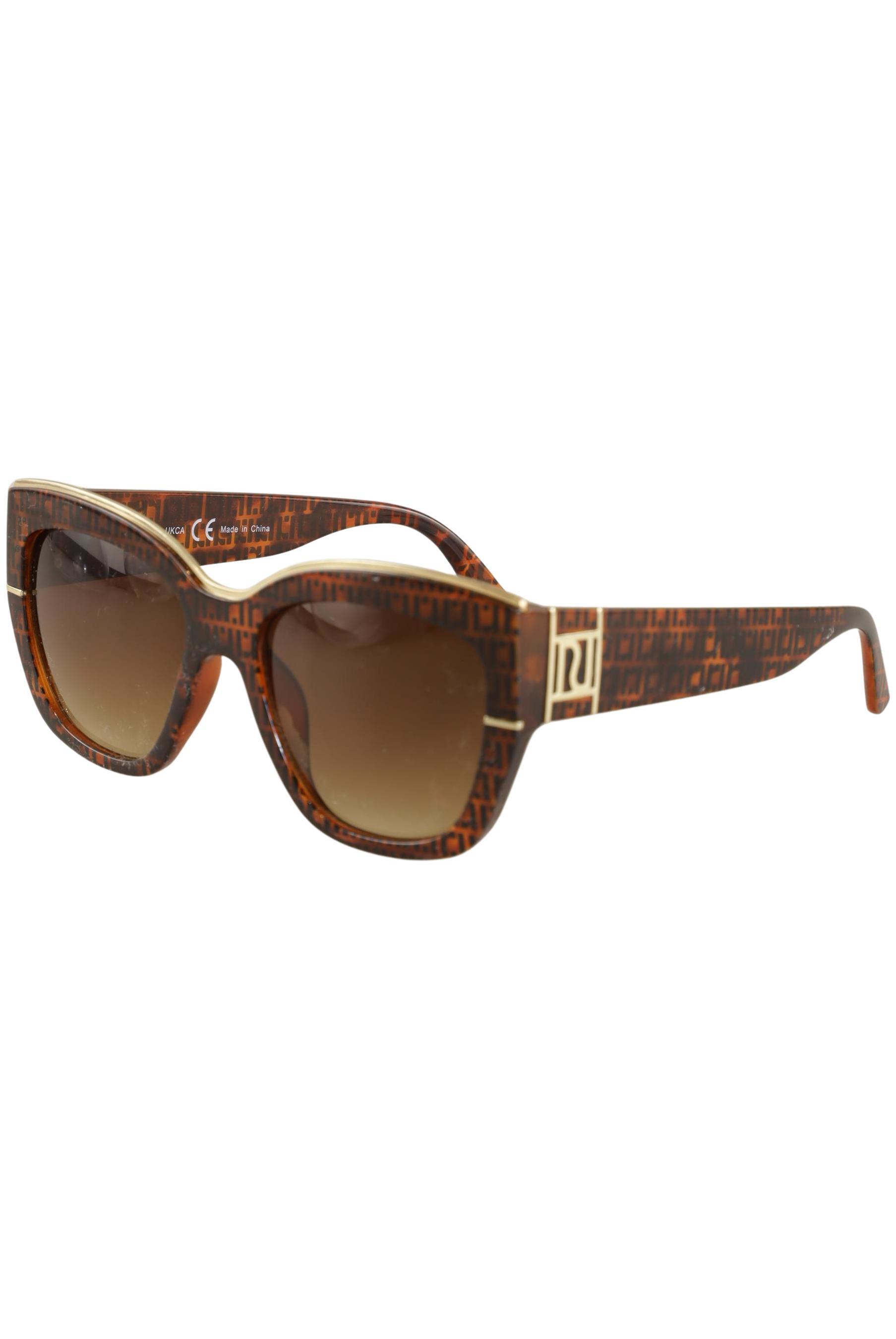 

River Island Damen Sonnenbrille, braun, Gr.
