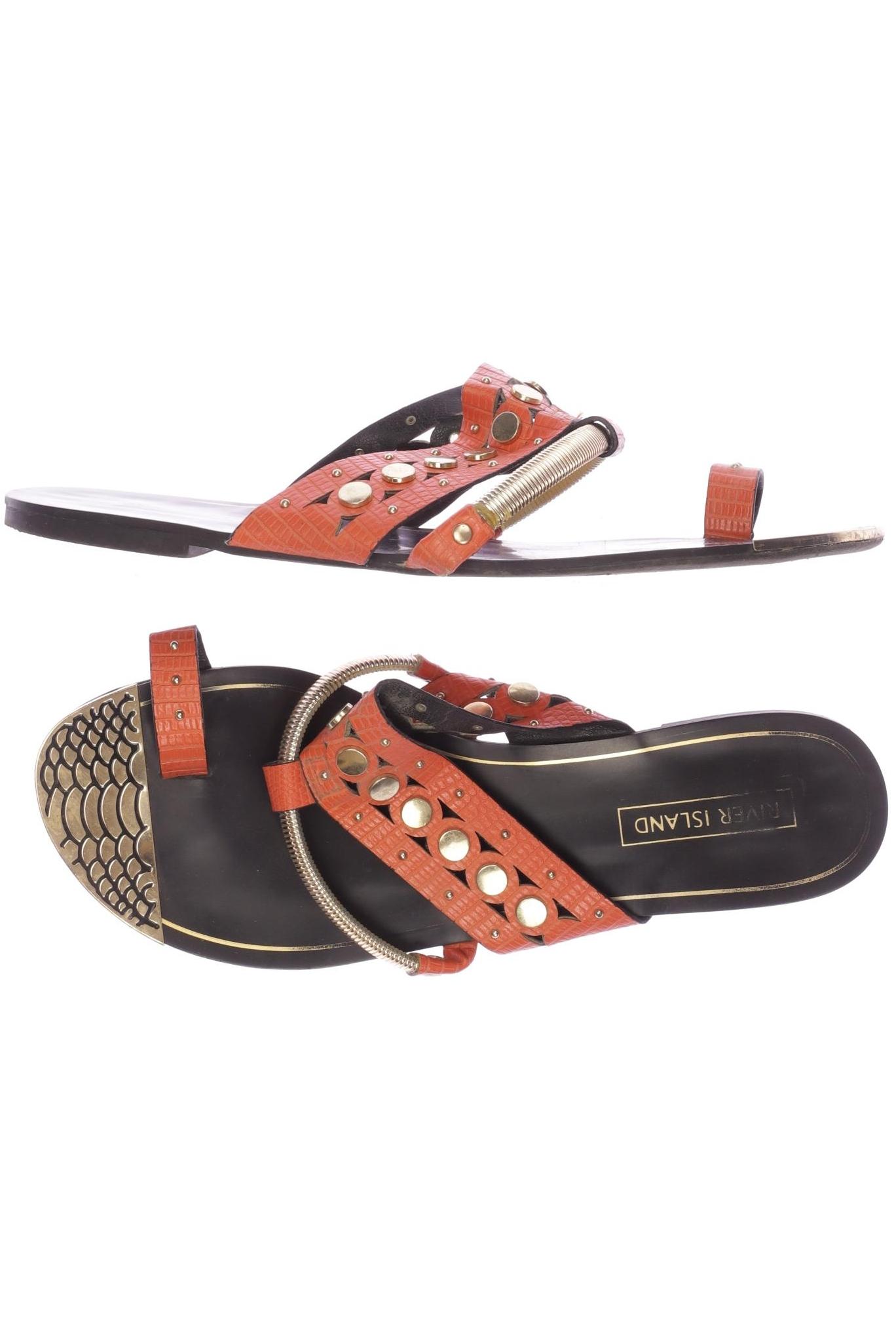 

River Island Damen Sandale, orange, Gr. 9