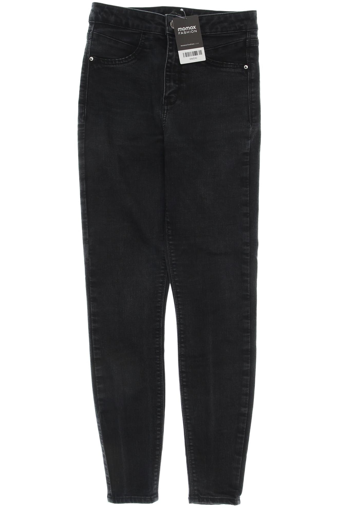 

River Island Damen Jeans, schwarz