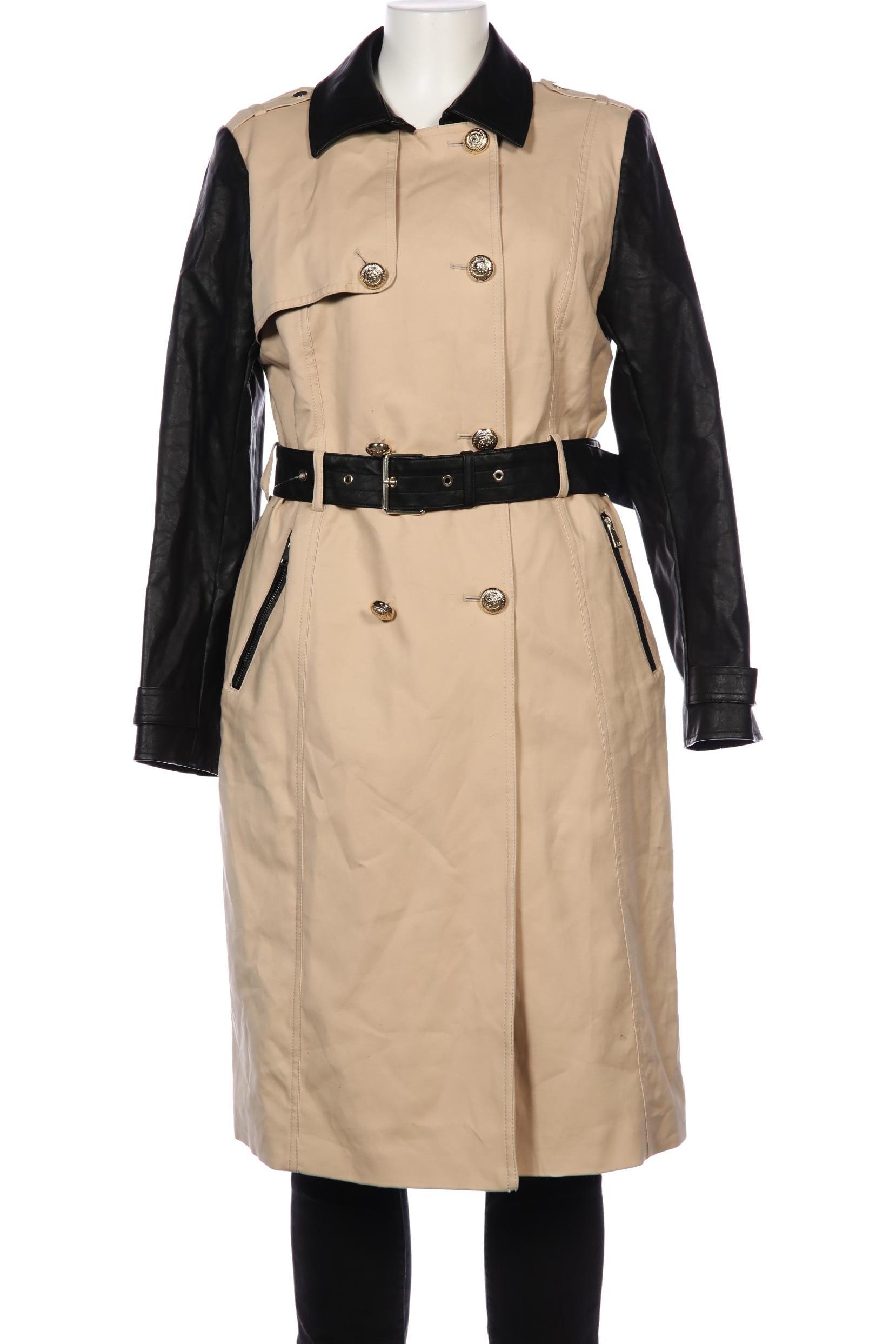 

River Island Damen Mantel, beige, Gr. 16