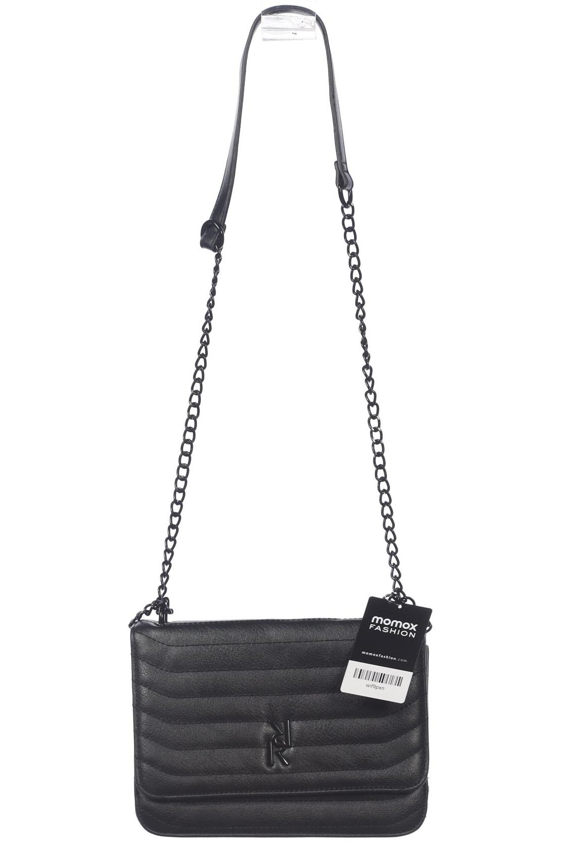 

River Island Damen Handtasche, schwarz, Gr.