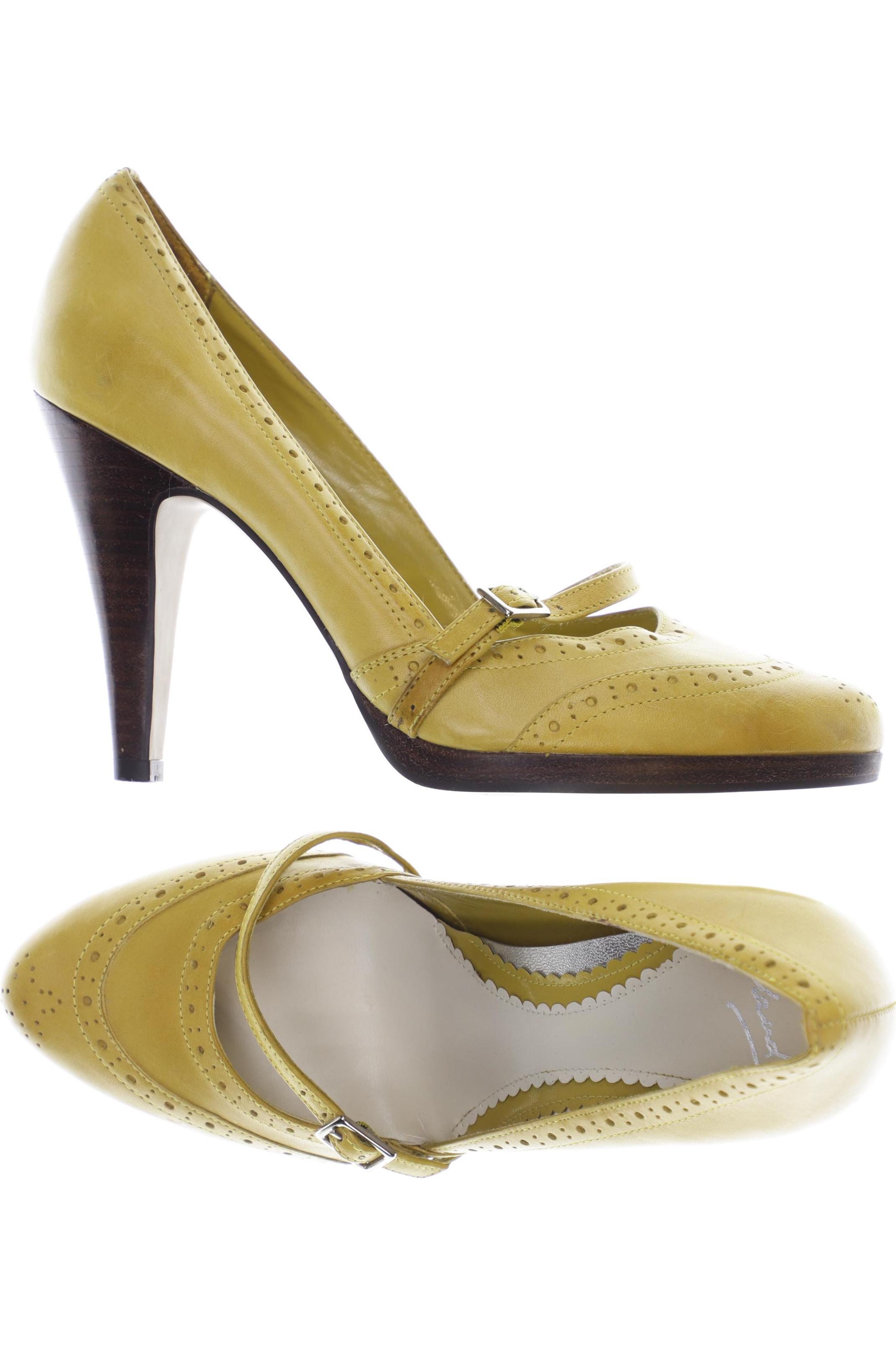 

River Island Damen Pumps, gelb, Gr. 39